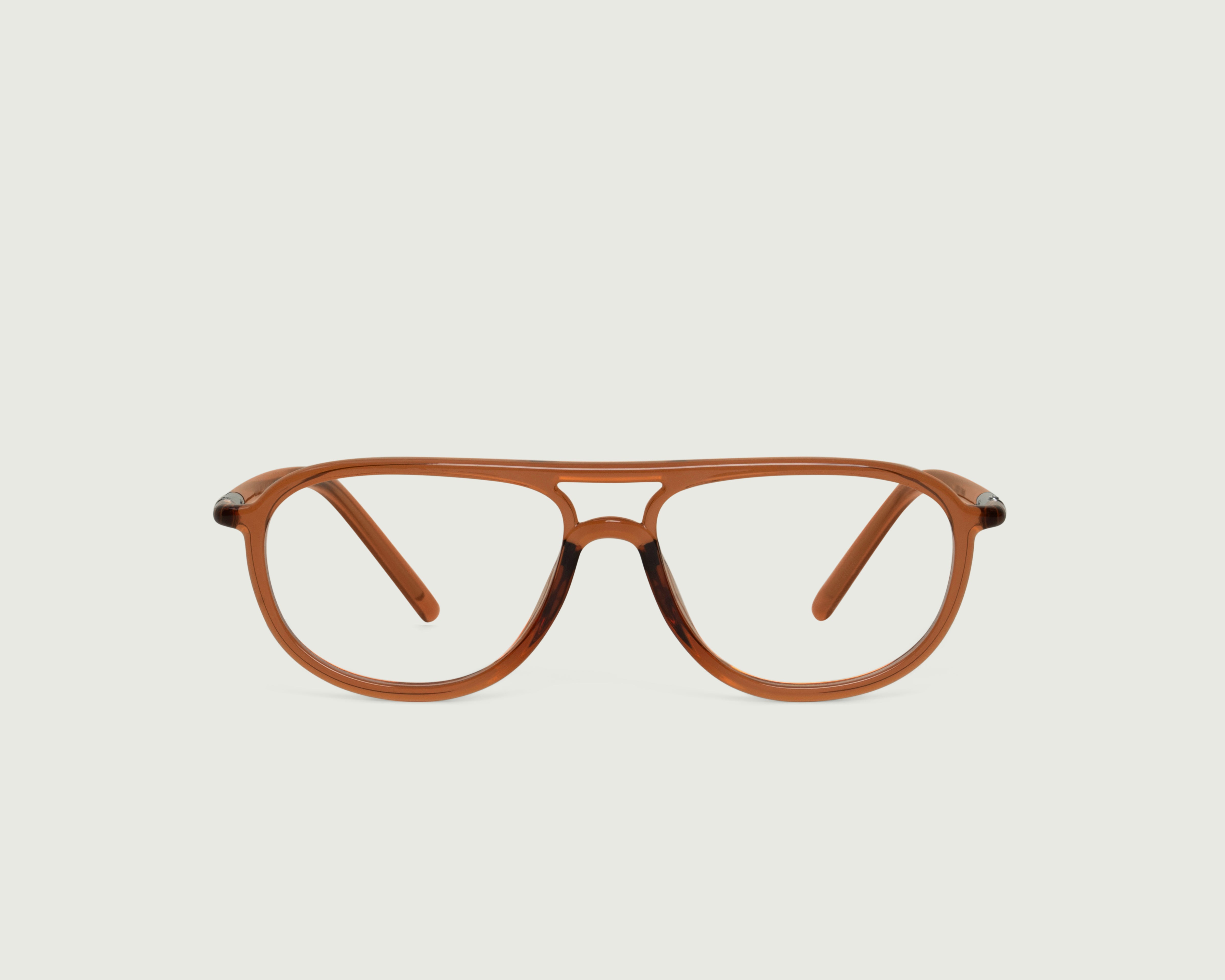 Ale::Astrid Eyeglasses pilot red castor seed front