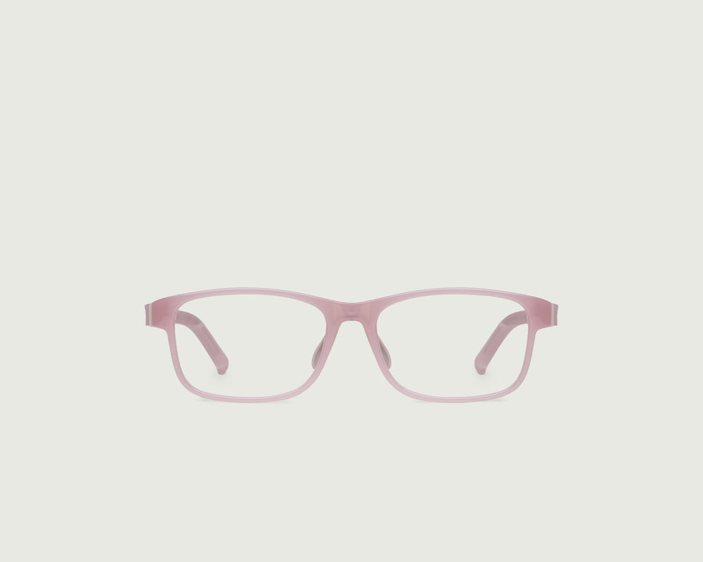Anemone::Kai Kids Eyeglasses rectangle pink castor seed front