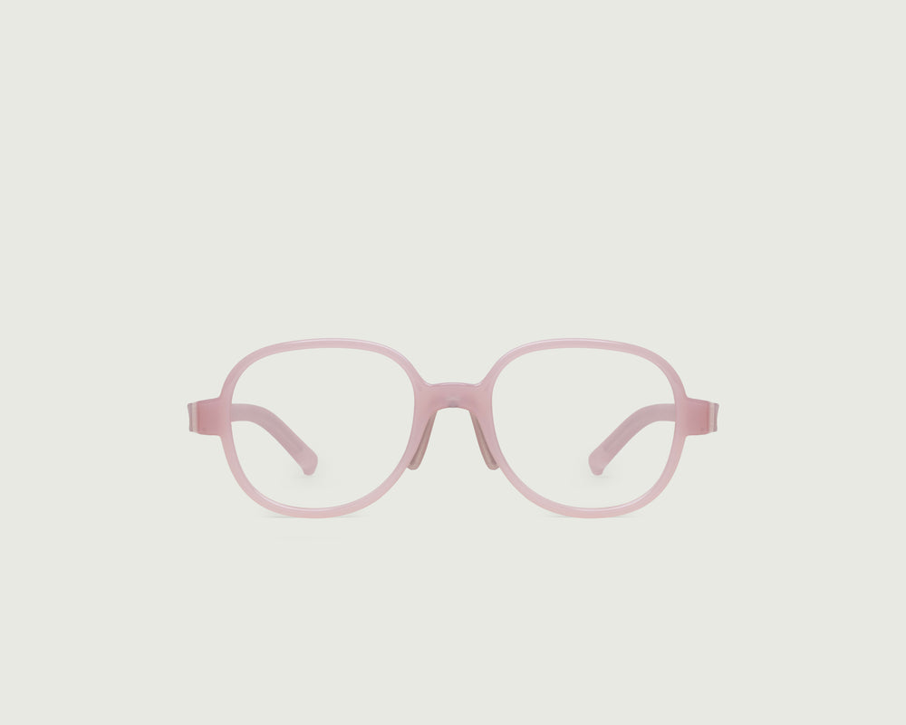 Anemone::Quinn Kids Eyeglasses pilot pink castor seed front