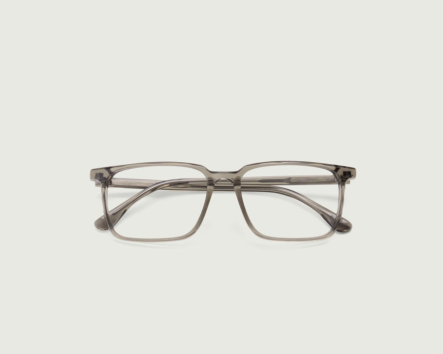 men Buddy Eyeglasses rectangle Gray acetate