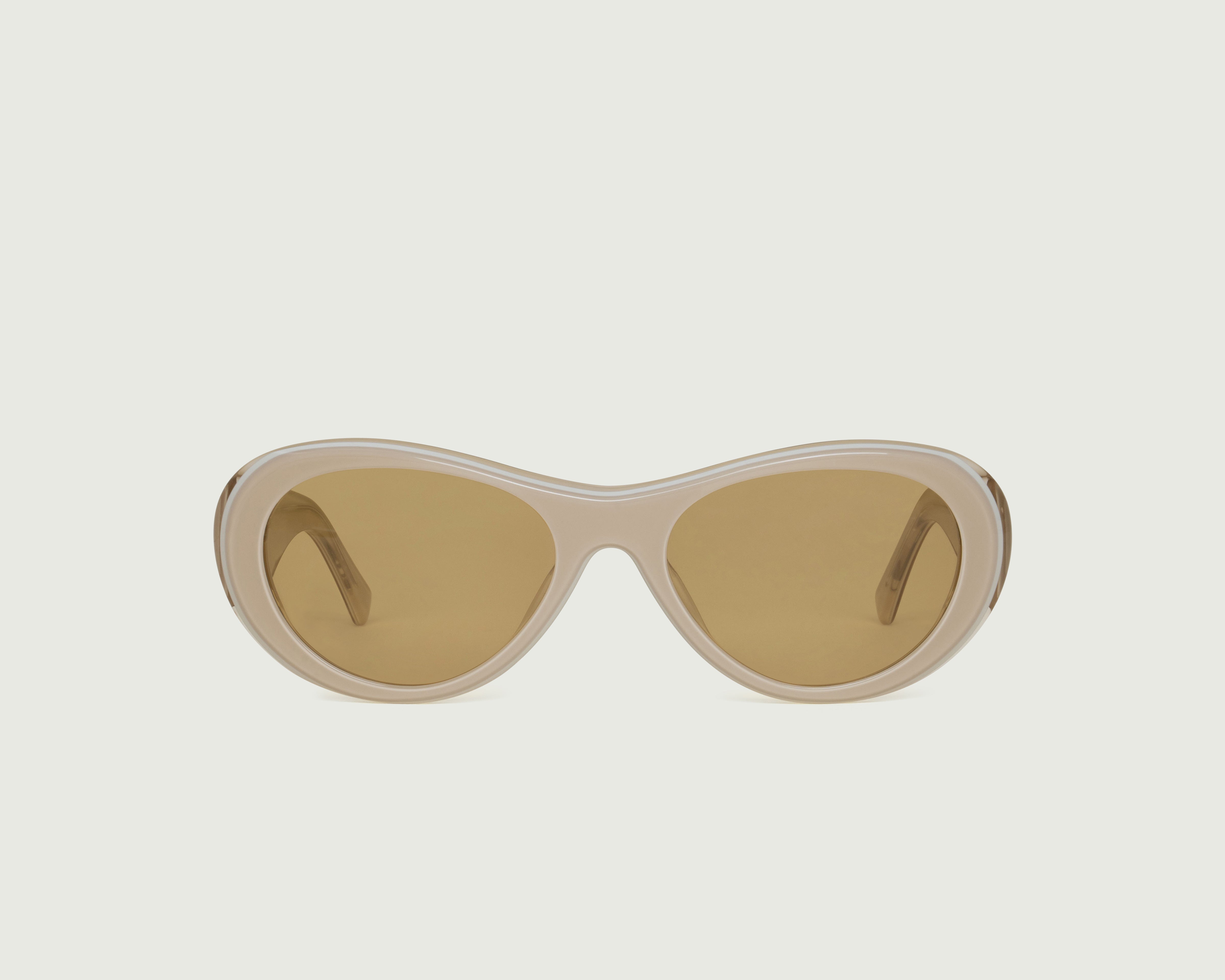 Cashmere::Brooke Sunglasses pilot white  acetate front
