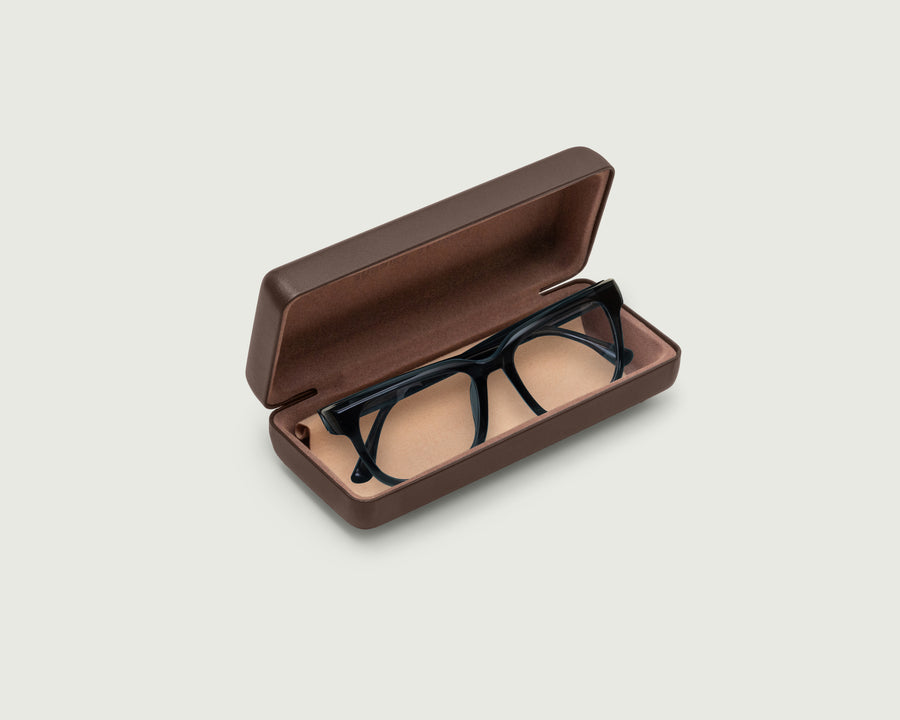 Hard Case Eyewear case brown