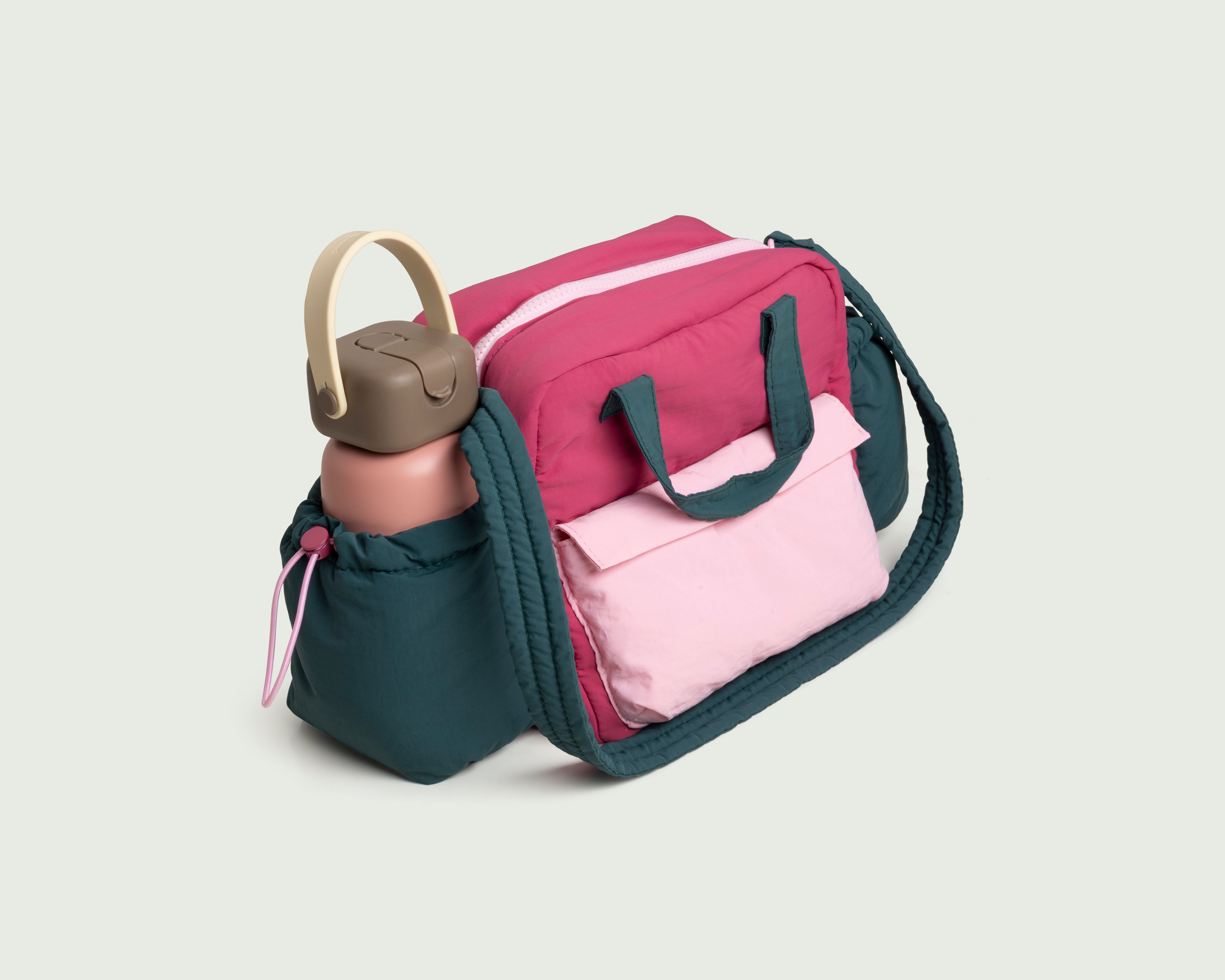 Juicebox::Lunch Pack bag pink front diagonal