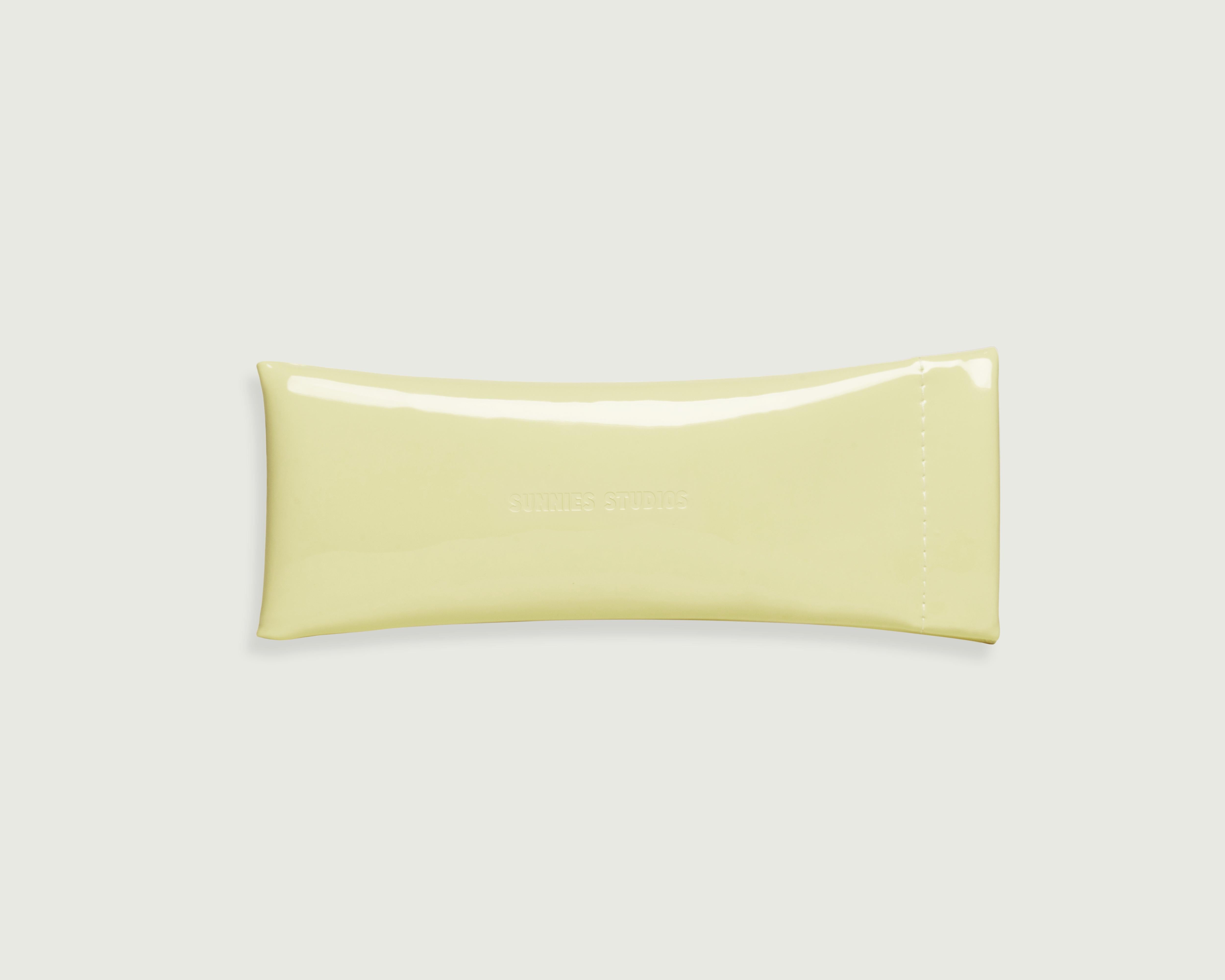 Lemonade::Slim Sac Eyewear case yellow front