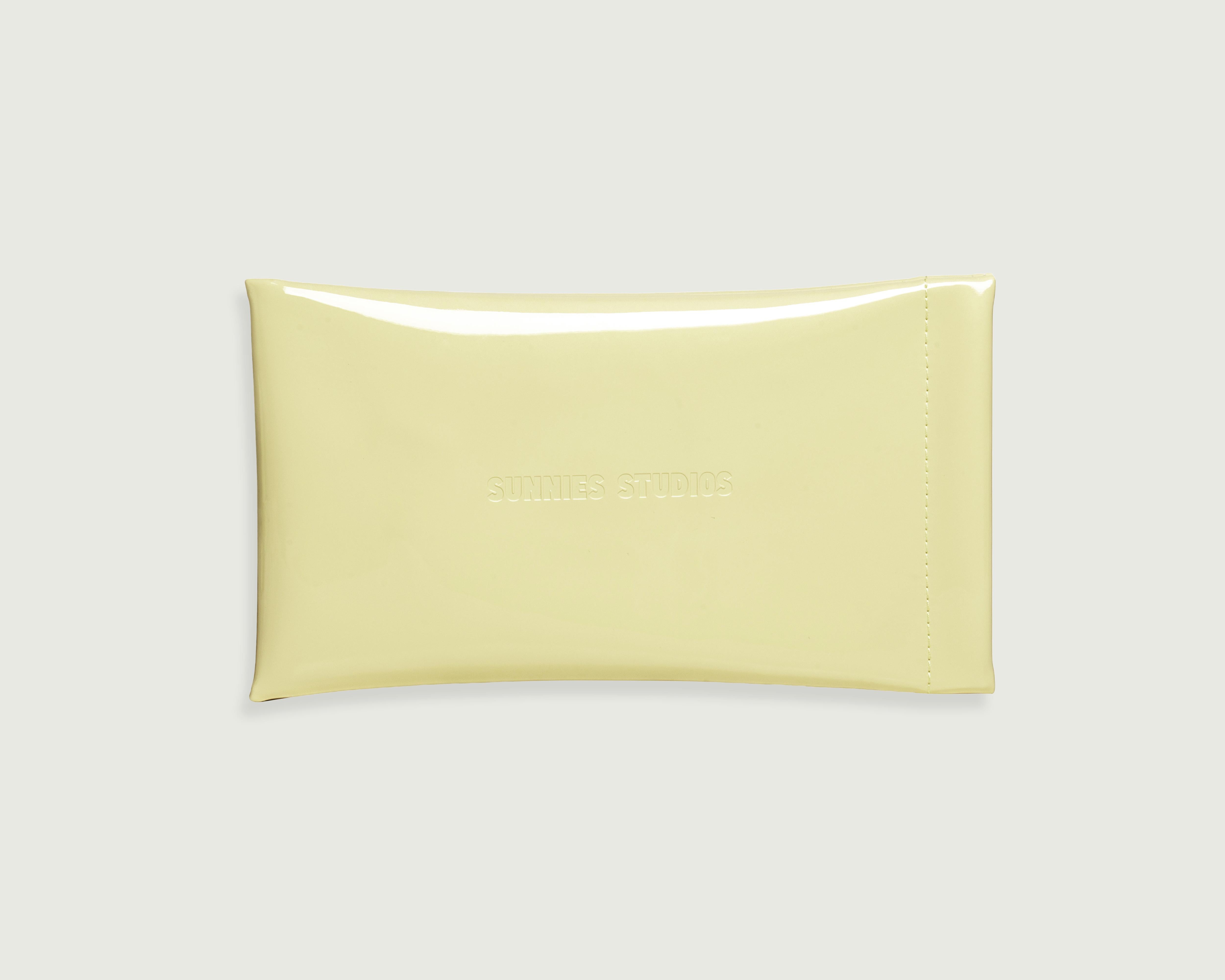 Lemonade::Soft Sac Eyewear case yellow  front