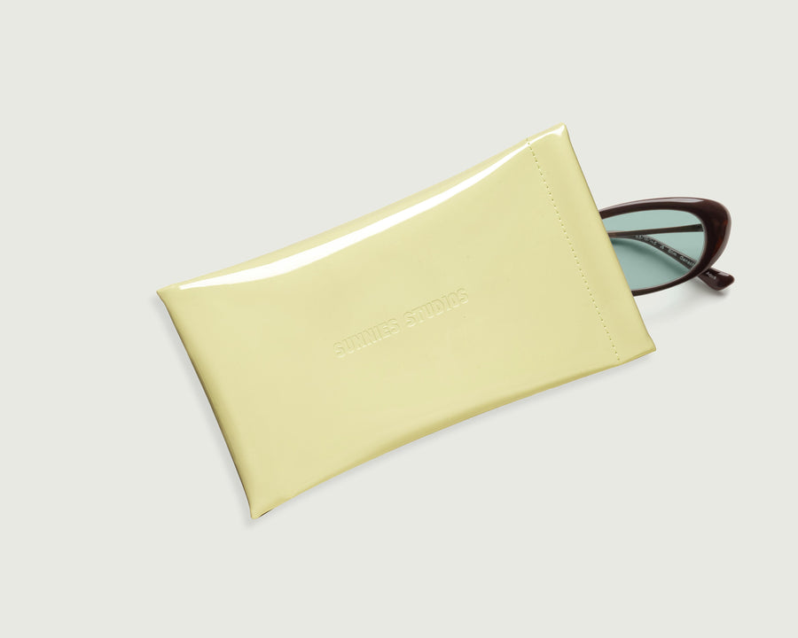 Soft Sac Eyewear case yellow