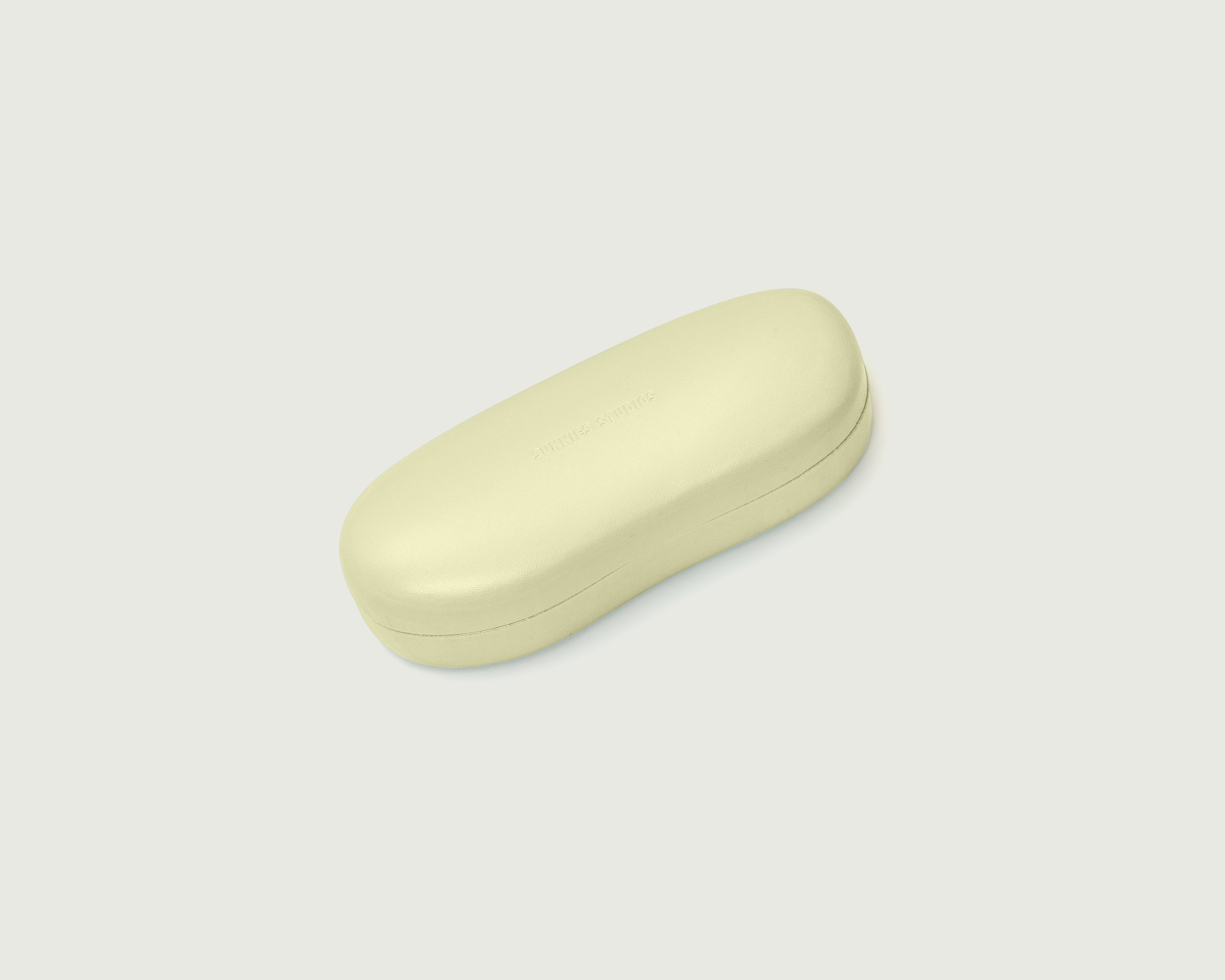 Lemonade::Blobject Hardcase Eyewear case yellow front diagonal