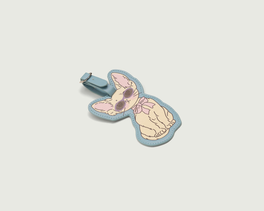 Summer Luggage Tag blue