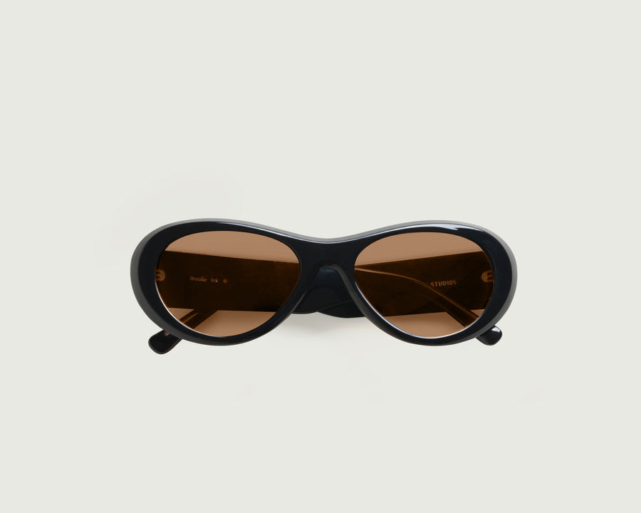 men Brooke Sunglasses pilot black recycled polyester