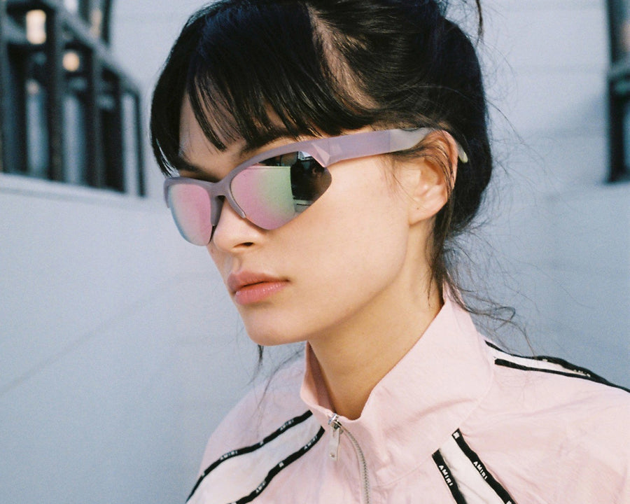 men Simone Sunglasses cateye Pink recycled polyester