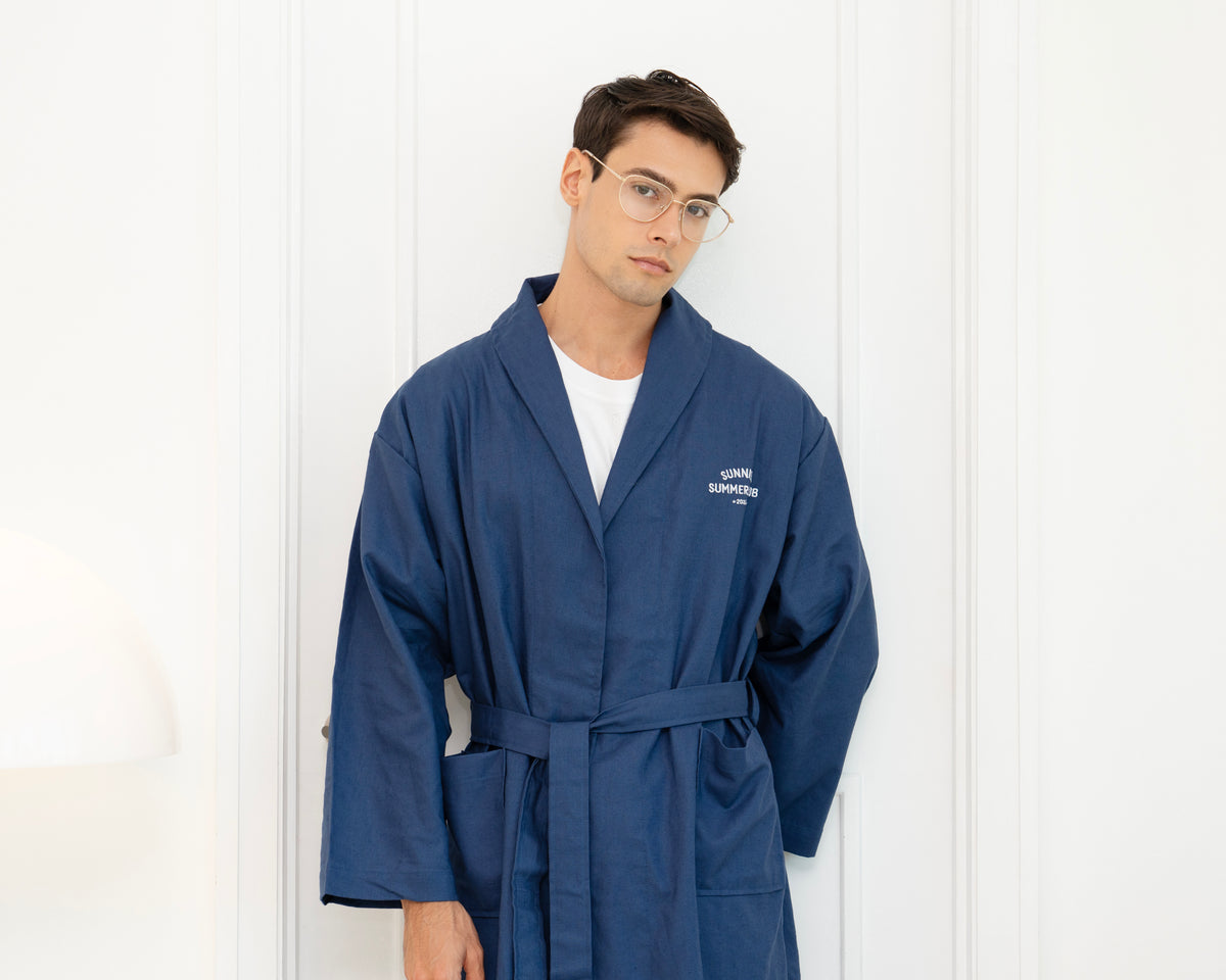 Summer Club Linen Robe Sunnies Studios