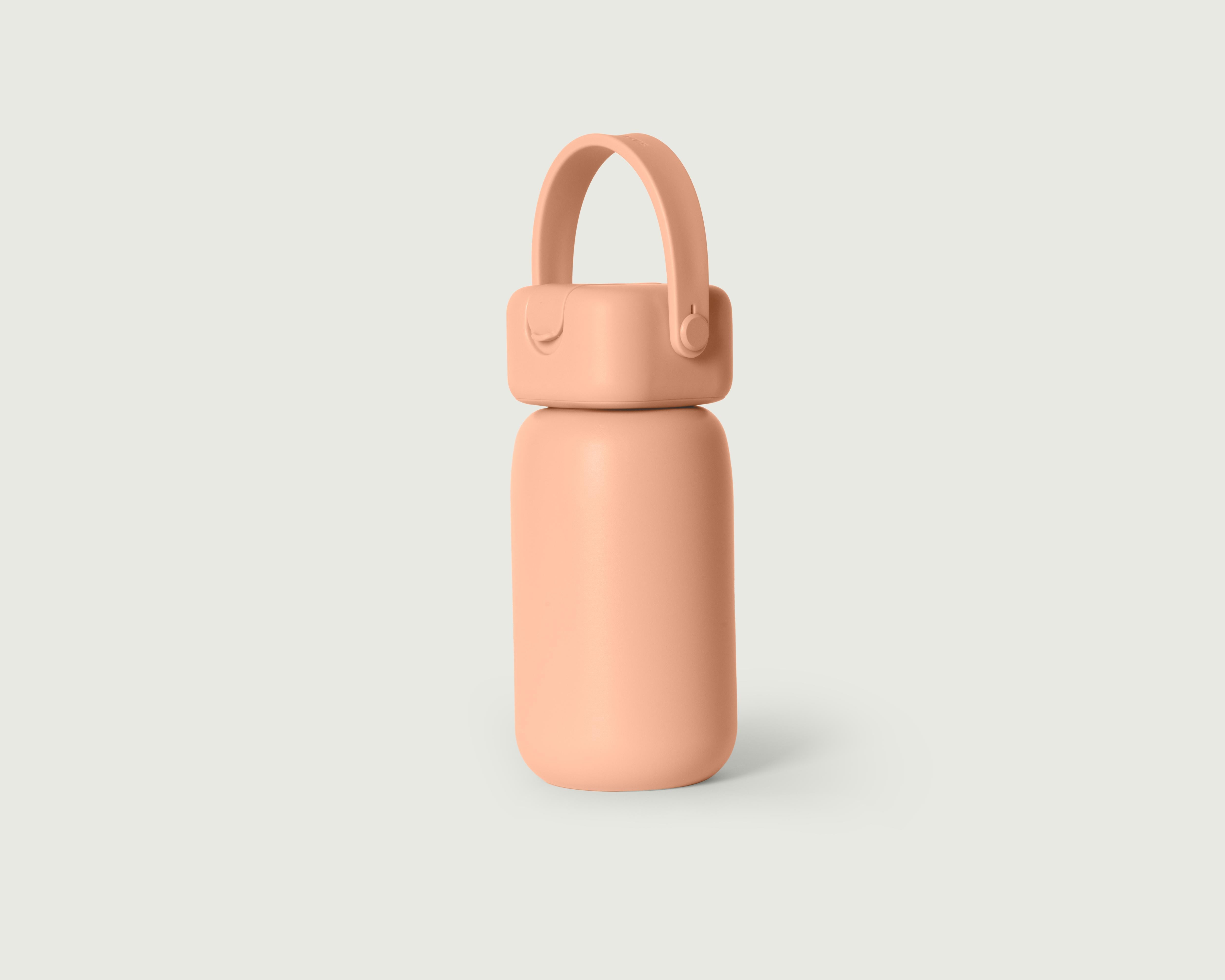 Peach-16oz::Robo Set pink front