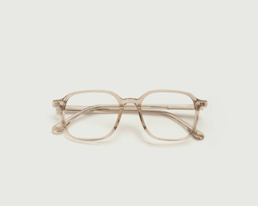 men Kent Eyeglasses square Brown acetate