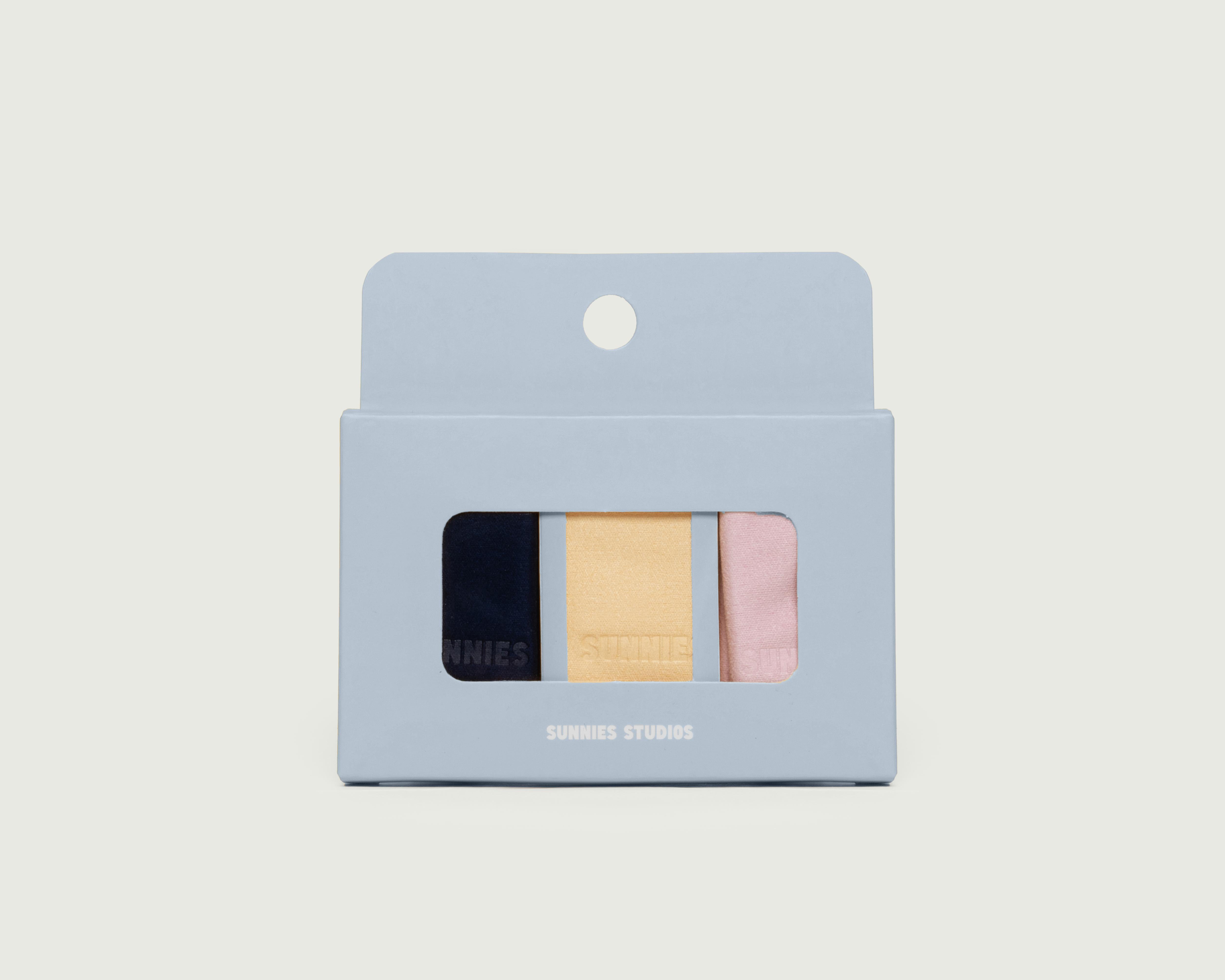 Snow Cone::3-Piece Clean Cloth Eyewear clean cloth blue front