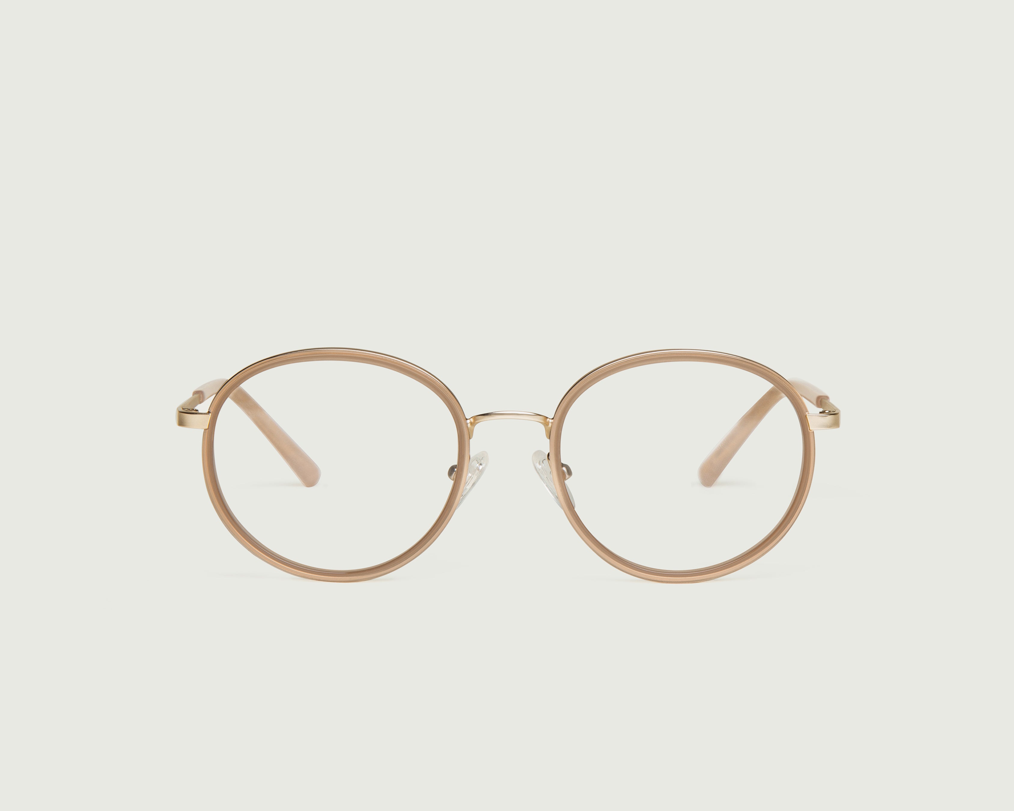 Soybean::Alvaro Eyeglasses round Brown metal front