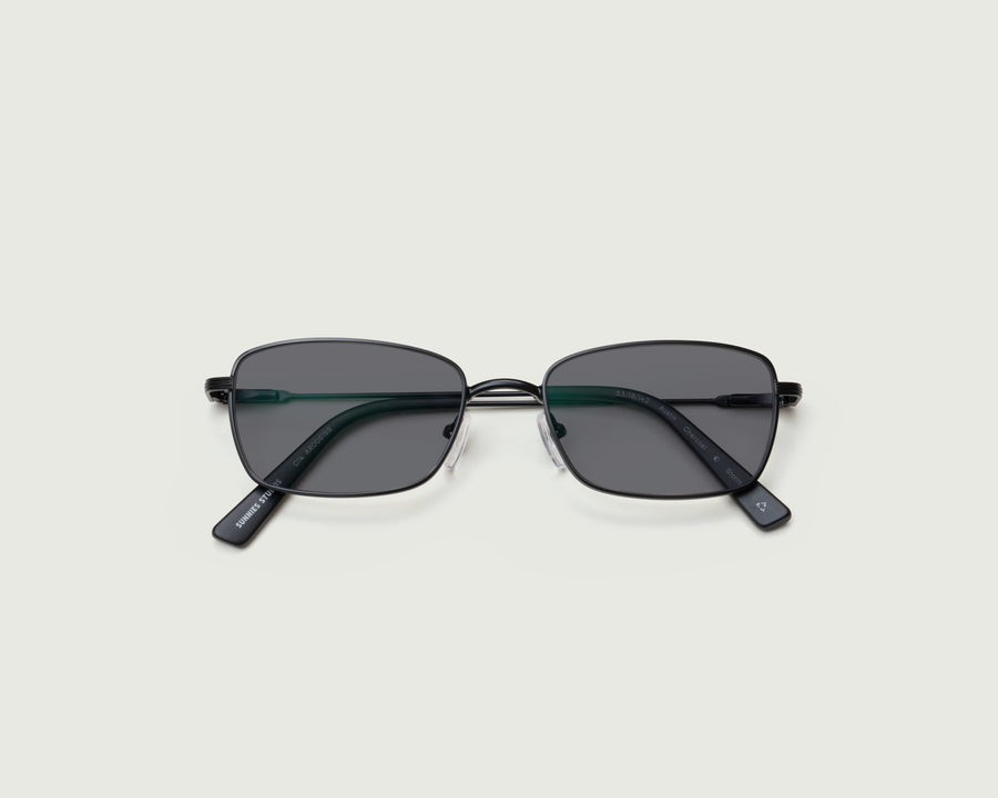 men Austin Eyeglasses rectangle Black metal