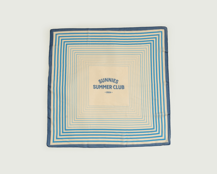 Free Summer Scarf Scarf blue