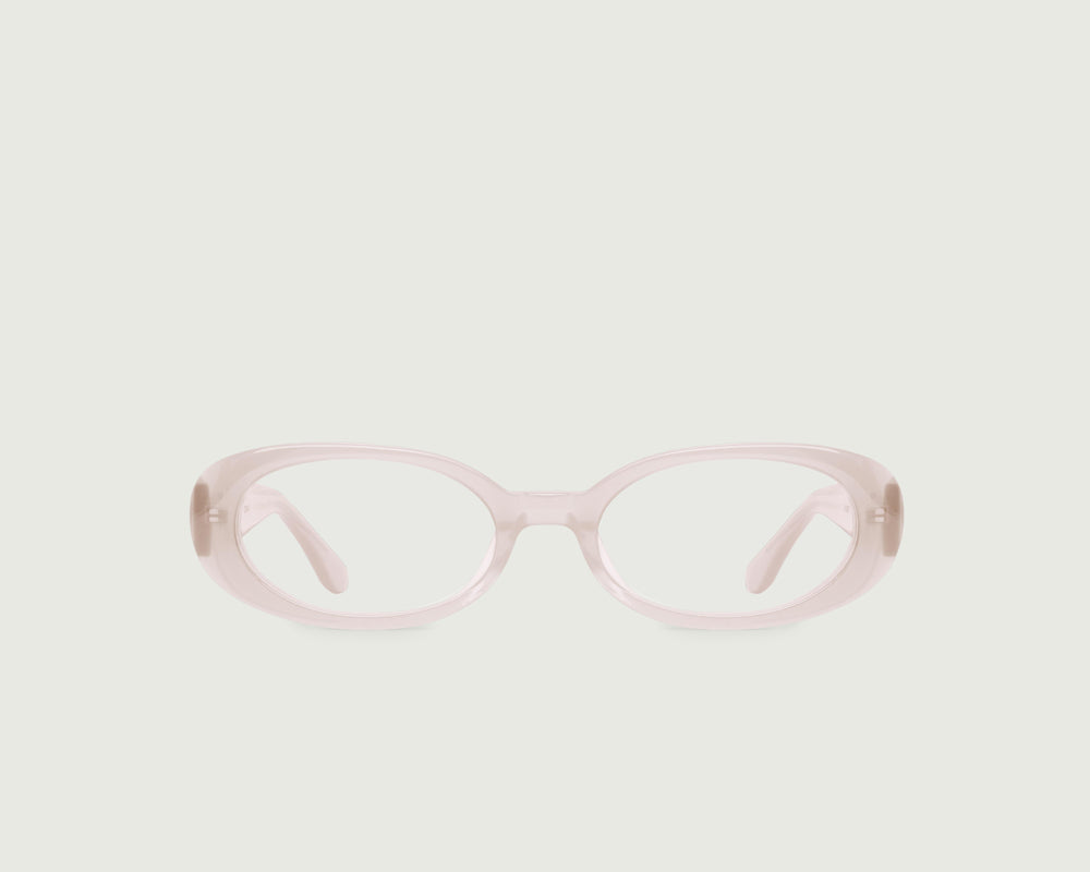 Taffy::Devon Eyeglasses oval pink  acetate front