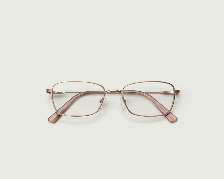 men Marshall Eyeglasses oval Brown metal