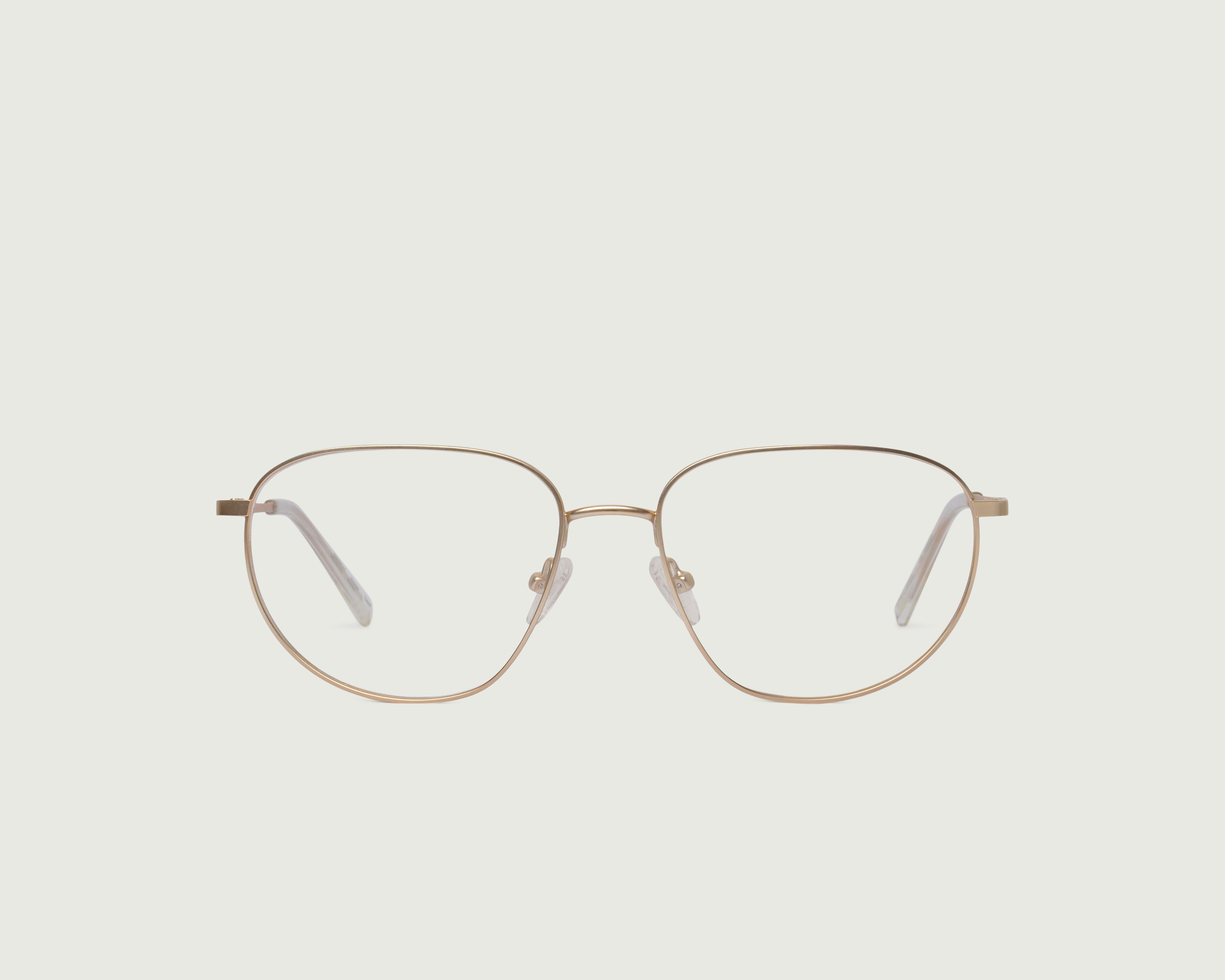 Tinsel::Rowan  Eyeglasses pilot gold metal front