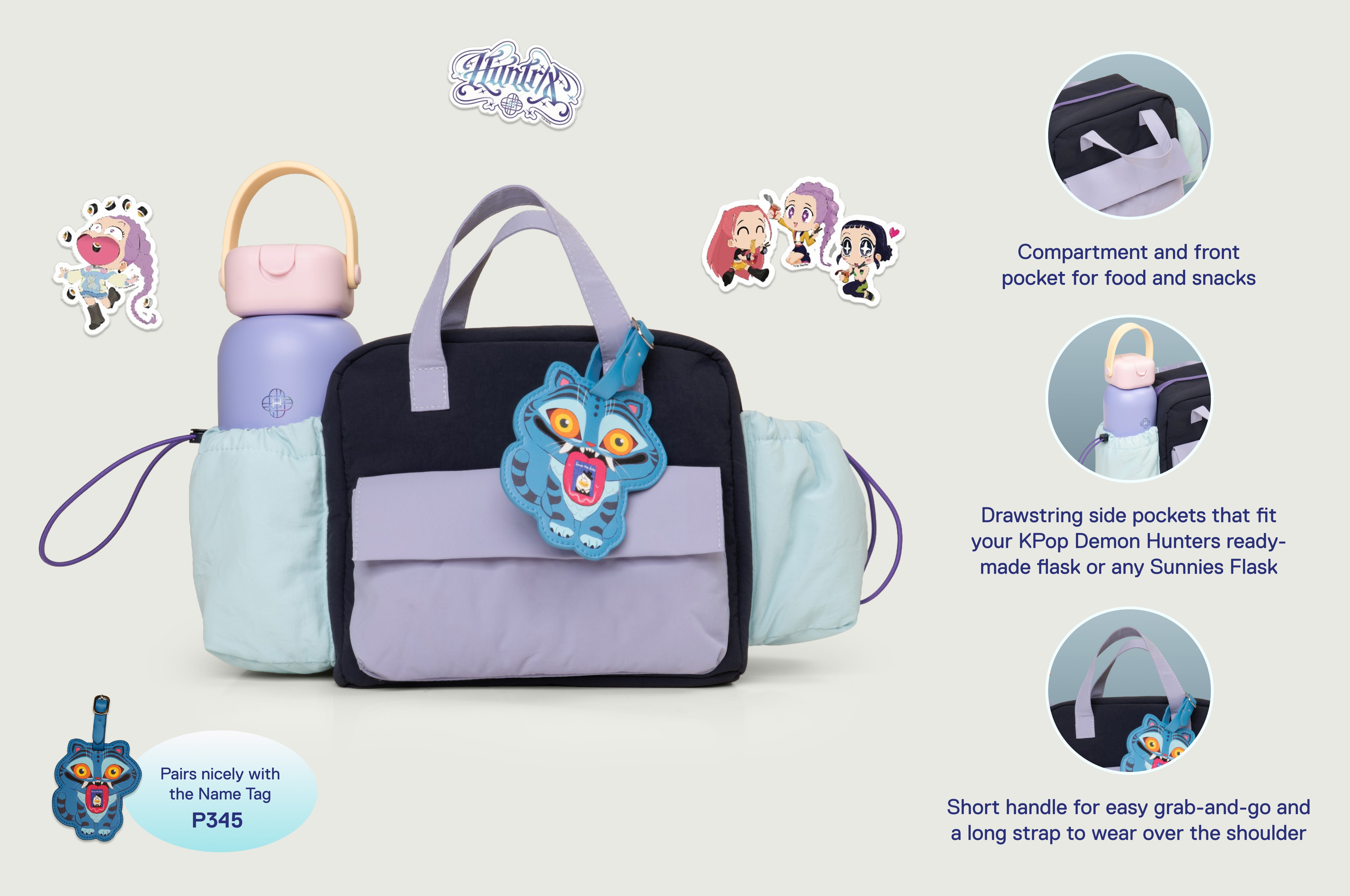 KPop Demon Hunters Lunch Pack in Huntrix