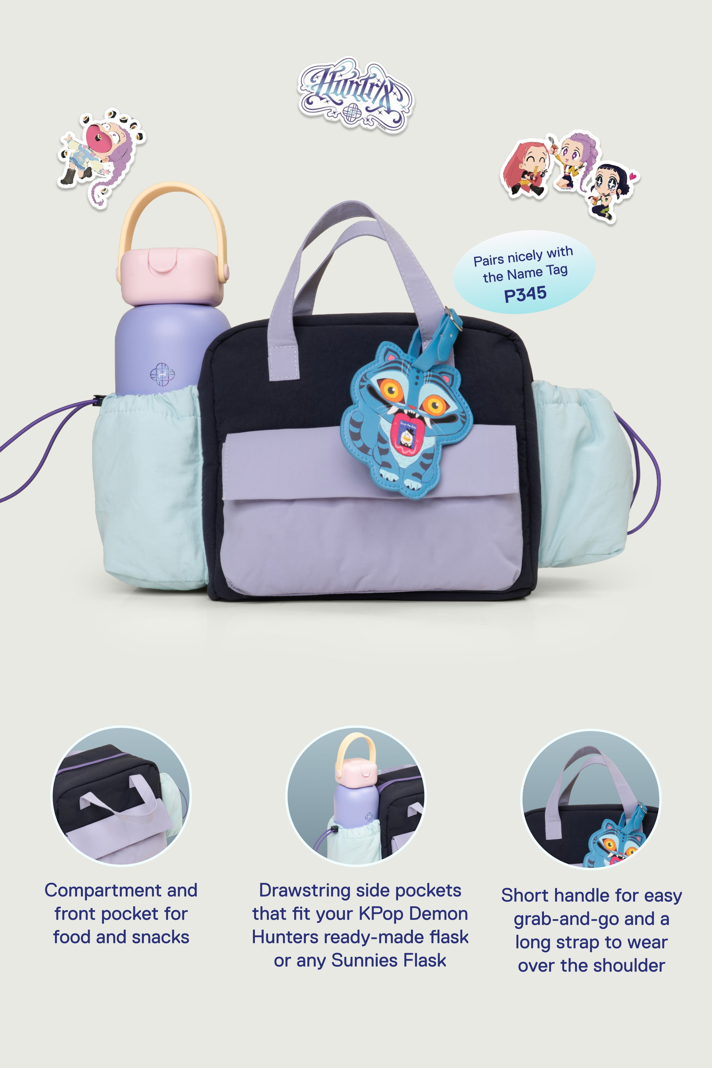 KPop Demon Hunters Lunch Pack in Huntrix