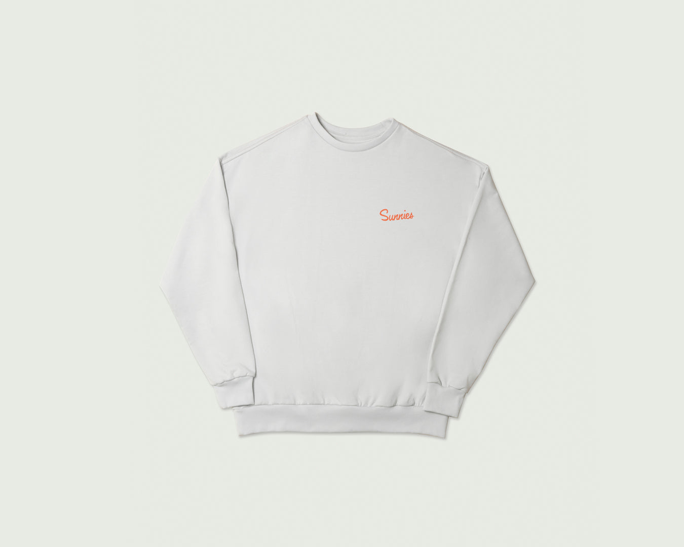 Mist-S-M::Decade of Sunnies Sweatshirt Sweater S-M gray front