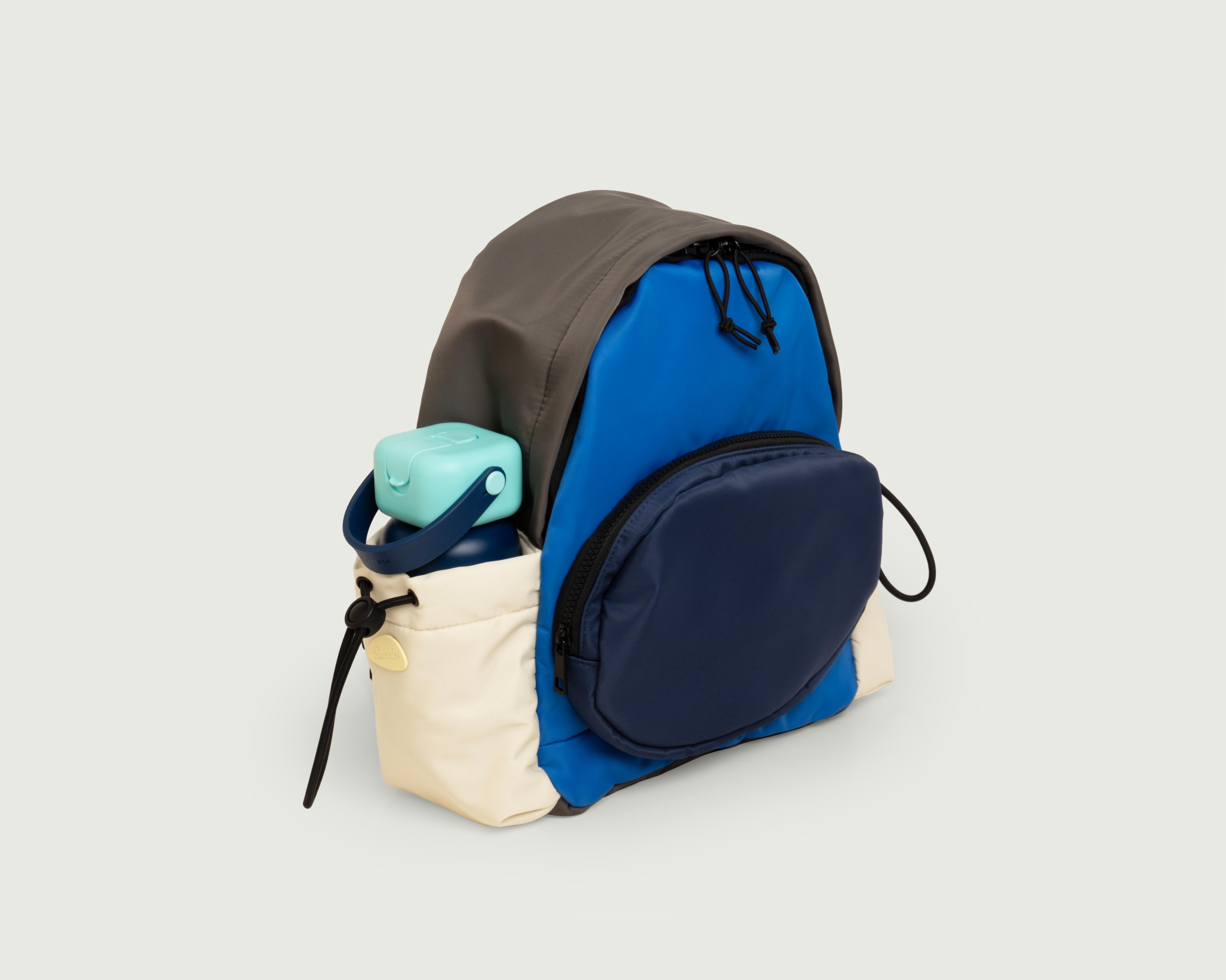 Ice Pop::Kids Backpack bag blue  front diagonal