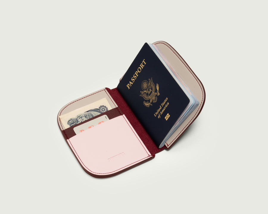 Passport Holder Purple