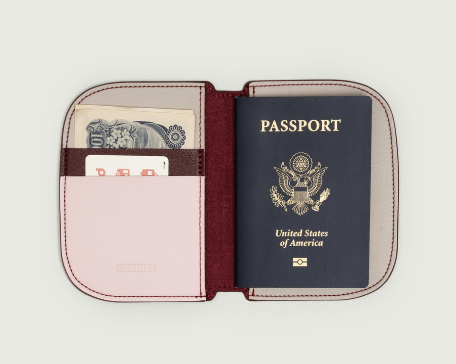 Passport Holder Purple