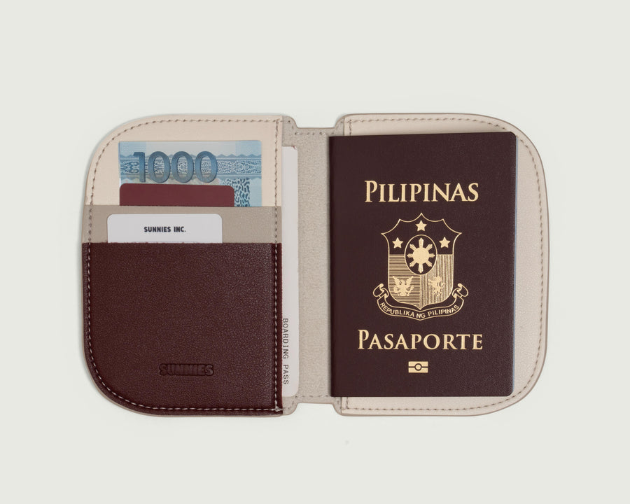 Passport Holder  Gray
