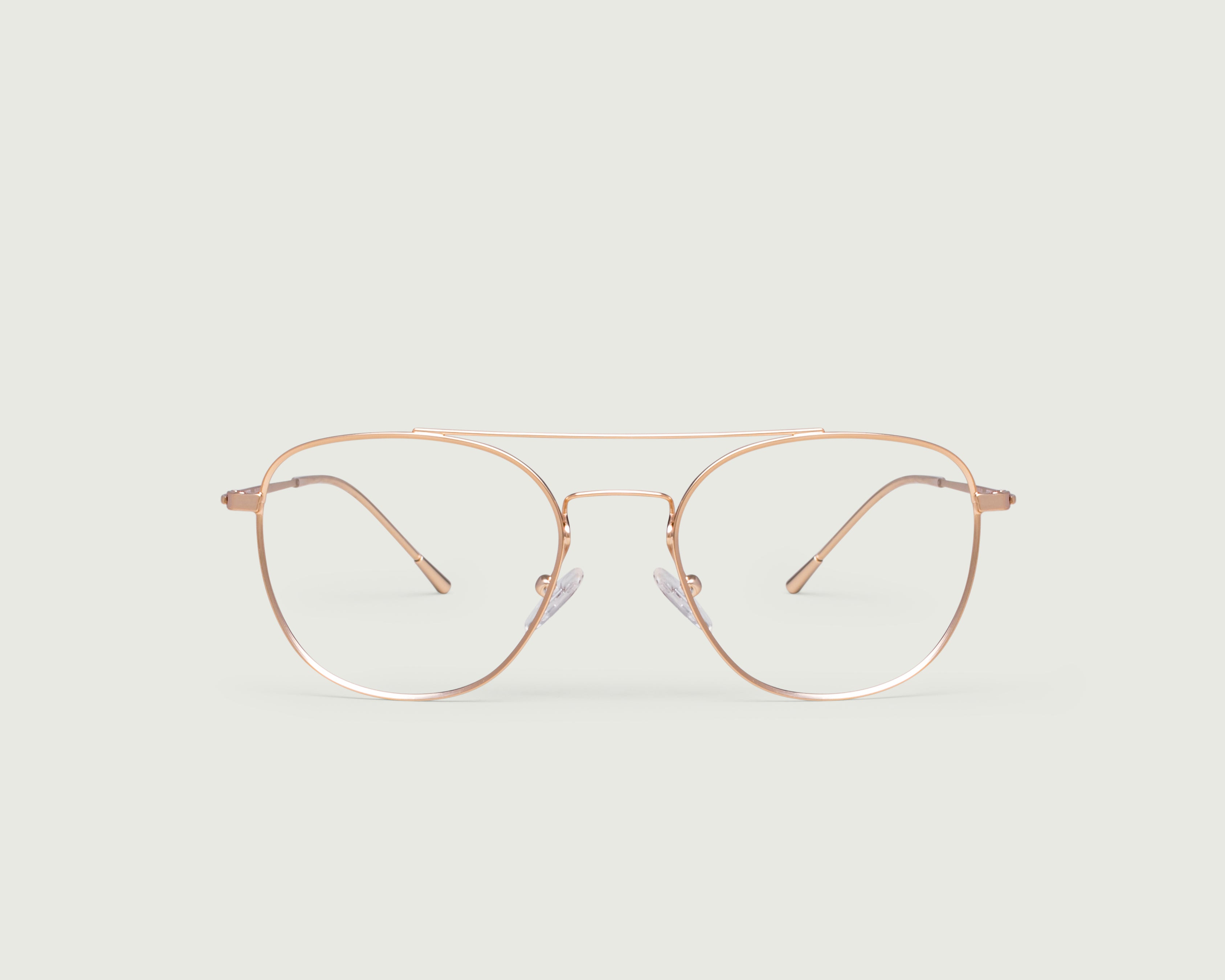 Gold::Cohen Eyeglasses pilot gold metal front (4687757246518)