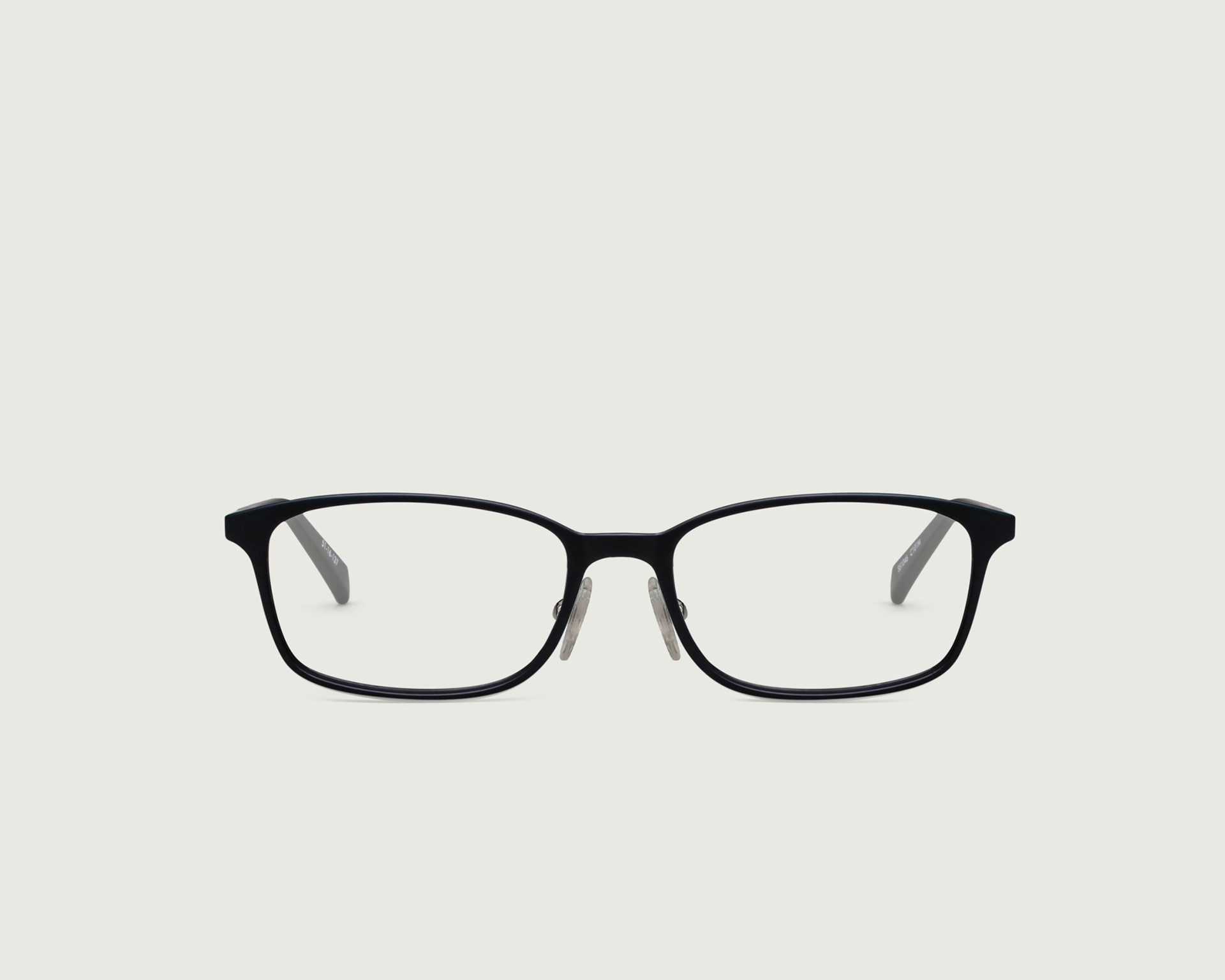 Charcoal::Arlo+ Eyeglasses rectangle black acetate front