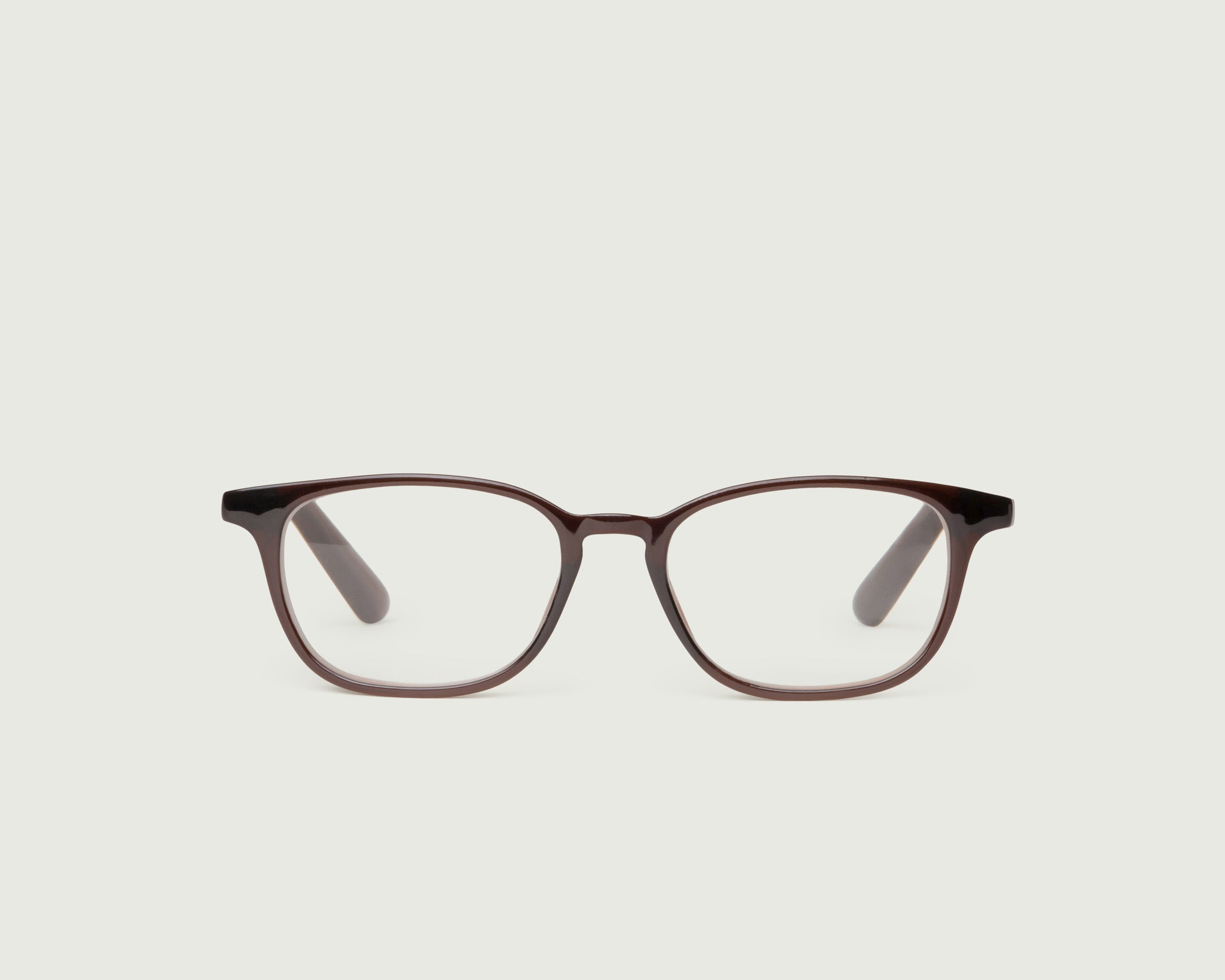 Coal::Rectangle 1 Eyeglasses rectangle red recycled polyester front