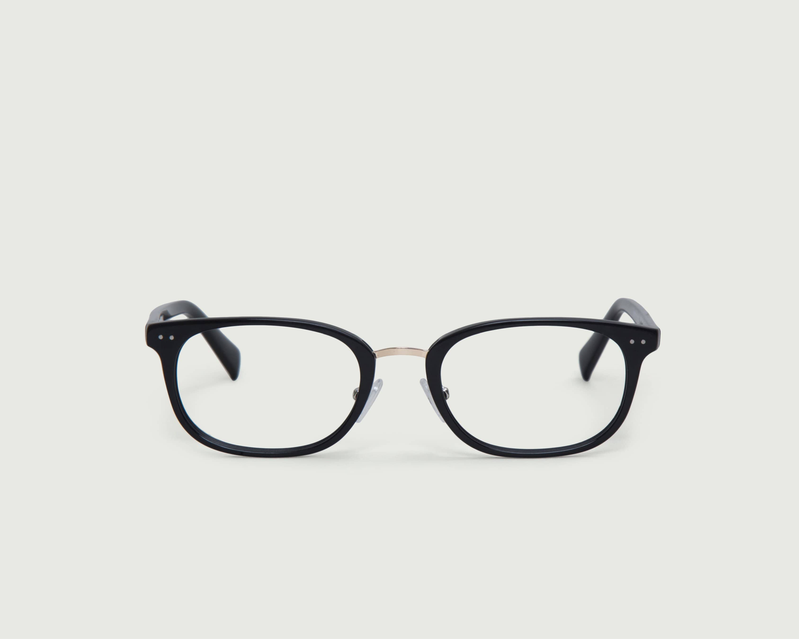 Ink::Bart Eyeglasses rectangle black acetate front (4917210349622)