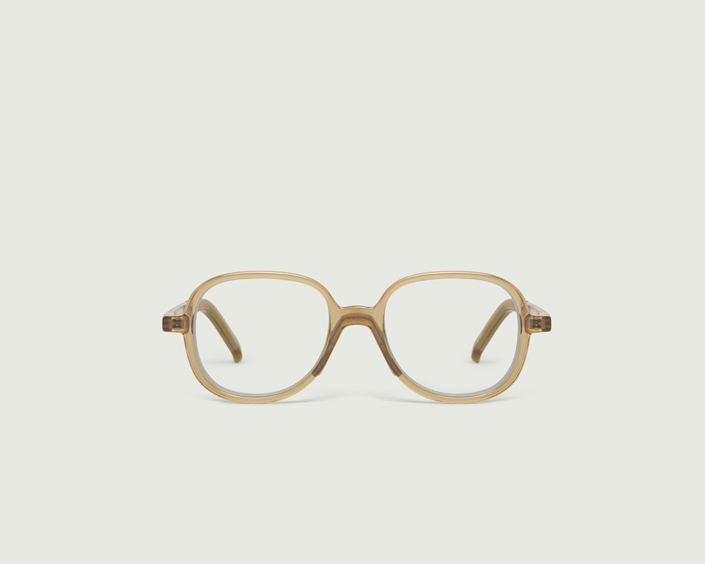 Manuka::Quinn Kids Anti-Radiation Glasses round brown recycled polyester front