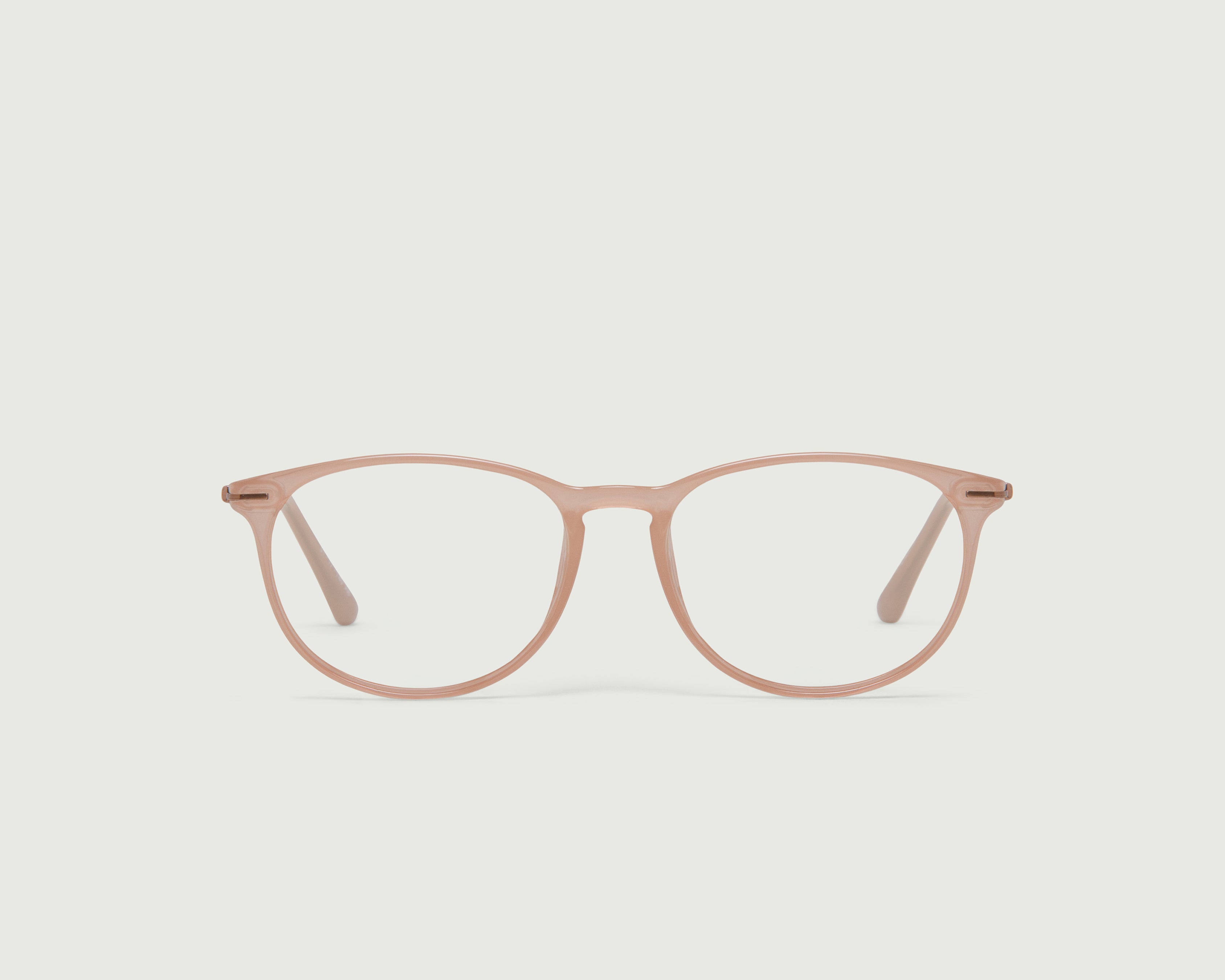 Praline::Zola Eyeglasses round brown plastic front (4687758458934)