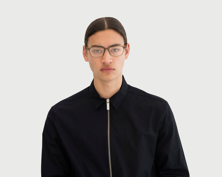 men Neal Eyeglasses rectangle brown plastic (4687758557238)