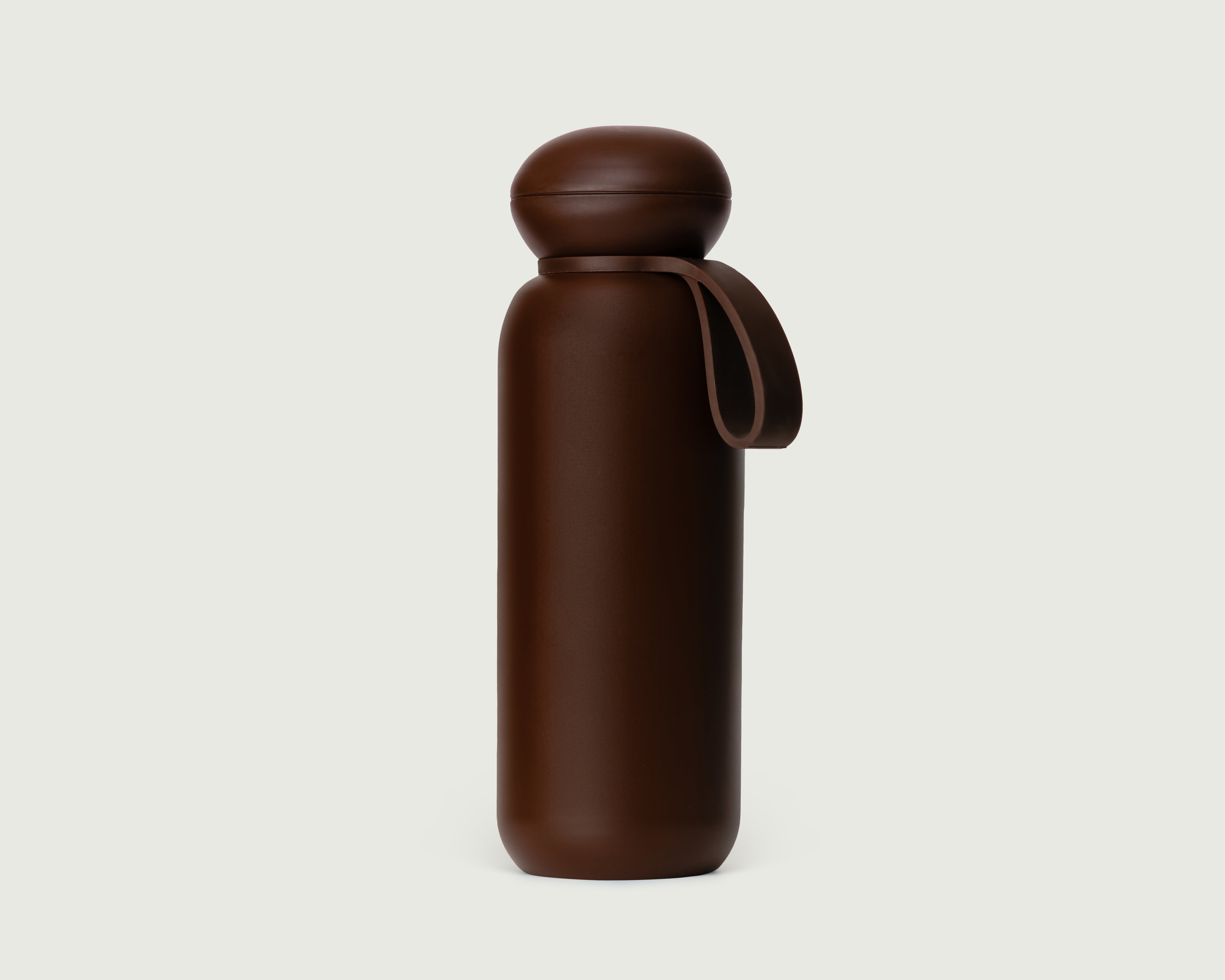 Ganache-32oz::Sunnies Flask Tumbler brown front