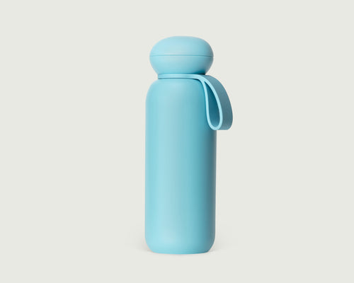 gumball-32oz::Sunnies Flask  Tumbler blue  front