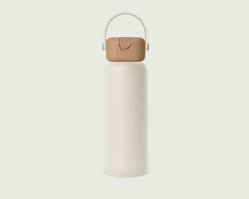Wafer::25oz Ready-Made Flask    front