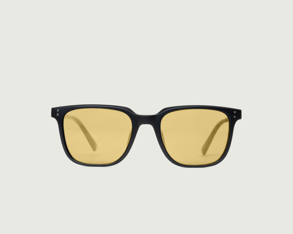 Ink Artichoke::Harry Sunglasses Square Black metal front