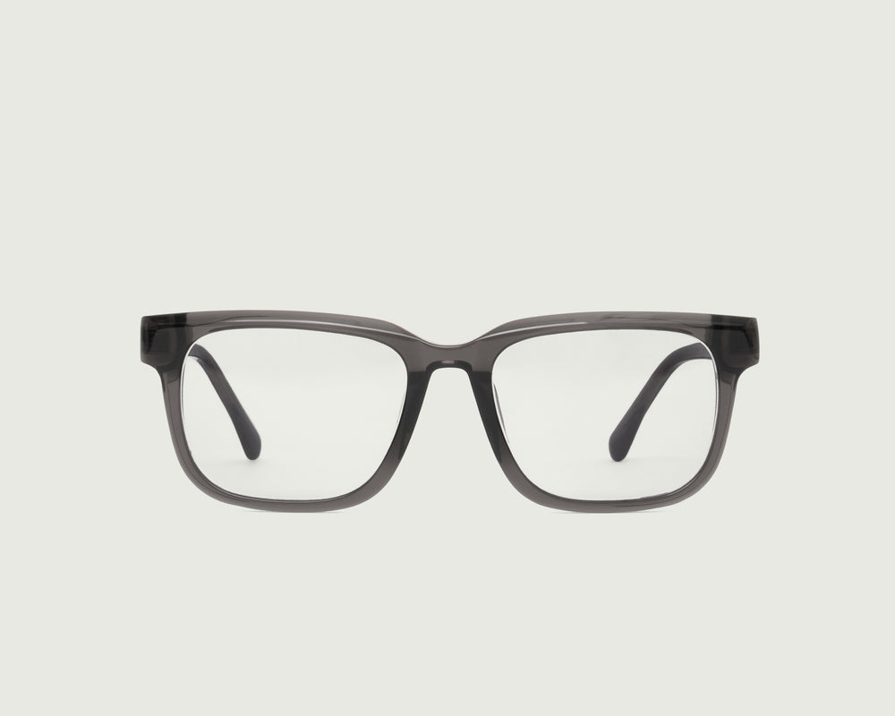 Ant::Garth Eyeglasses square Black acetate front