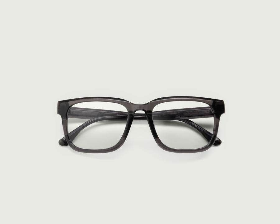 men Garth Eyeglasses square Black acetate