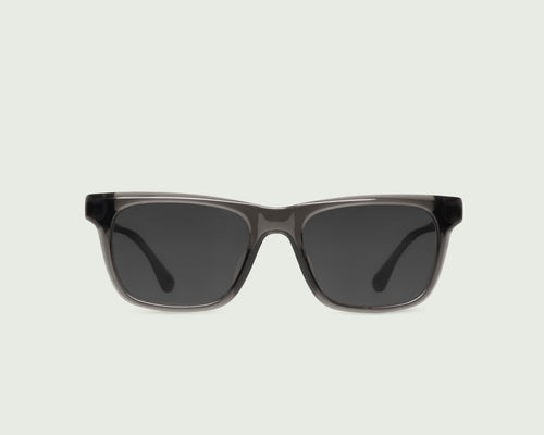 Ant::James Sunglasses rectangle black recycled polyester front