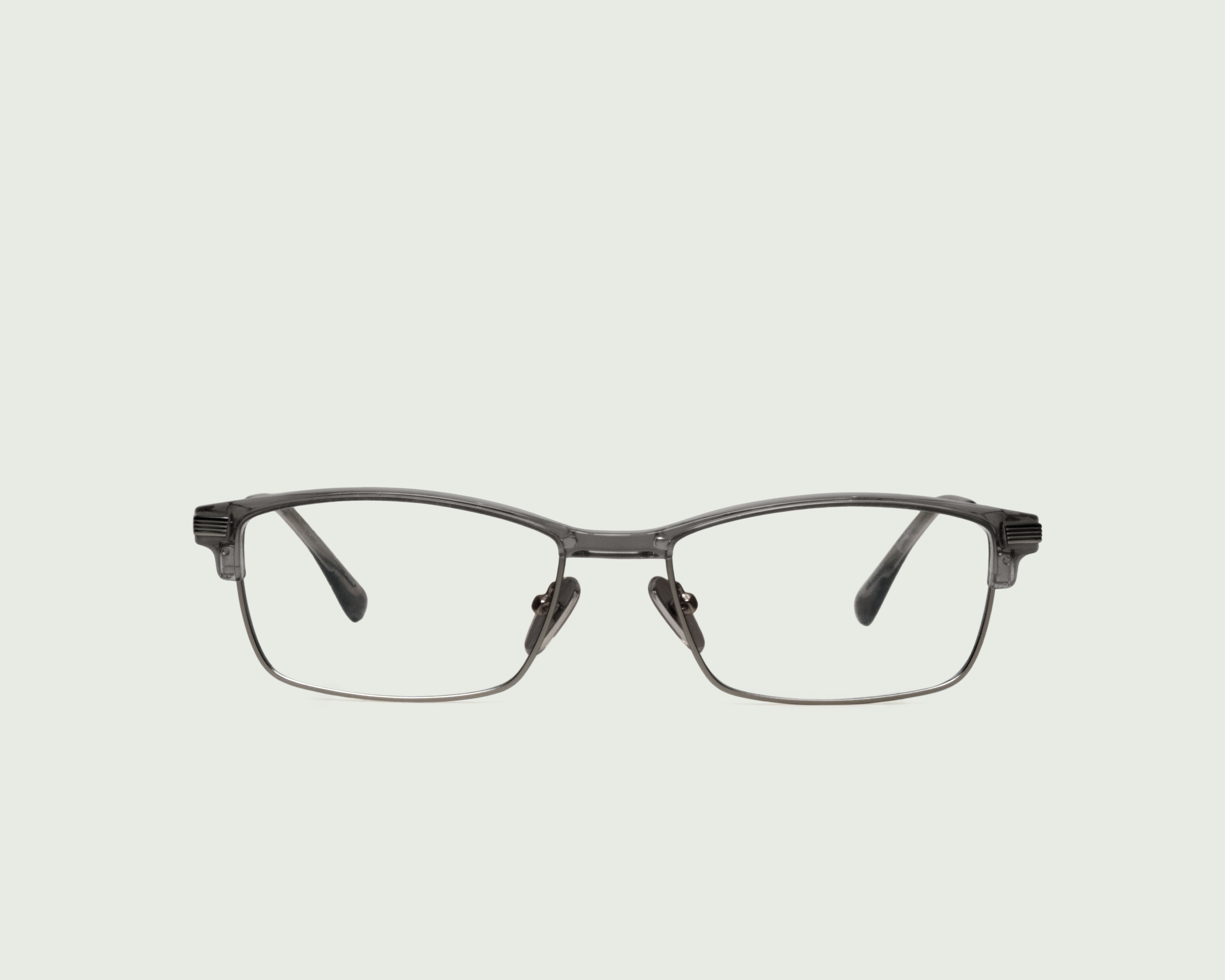 Ant::Foster Eyeglasses Rectangle Black plant-based plastic front