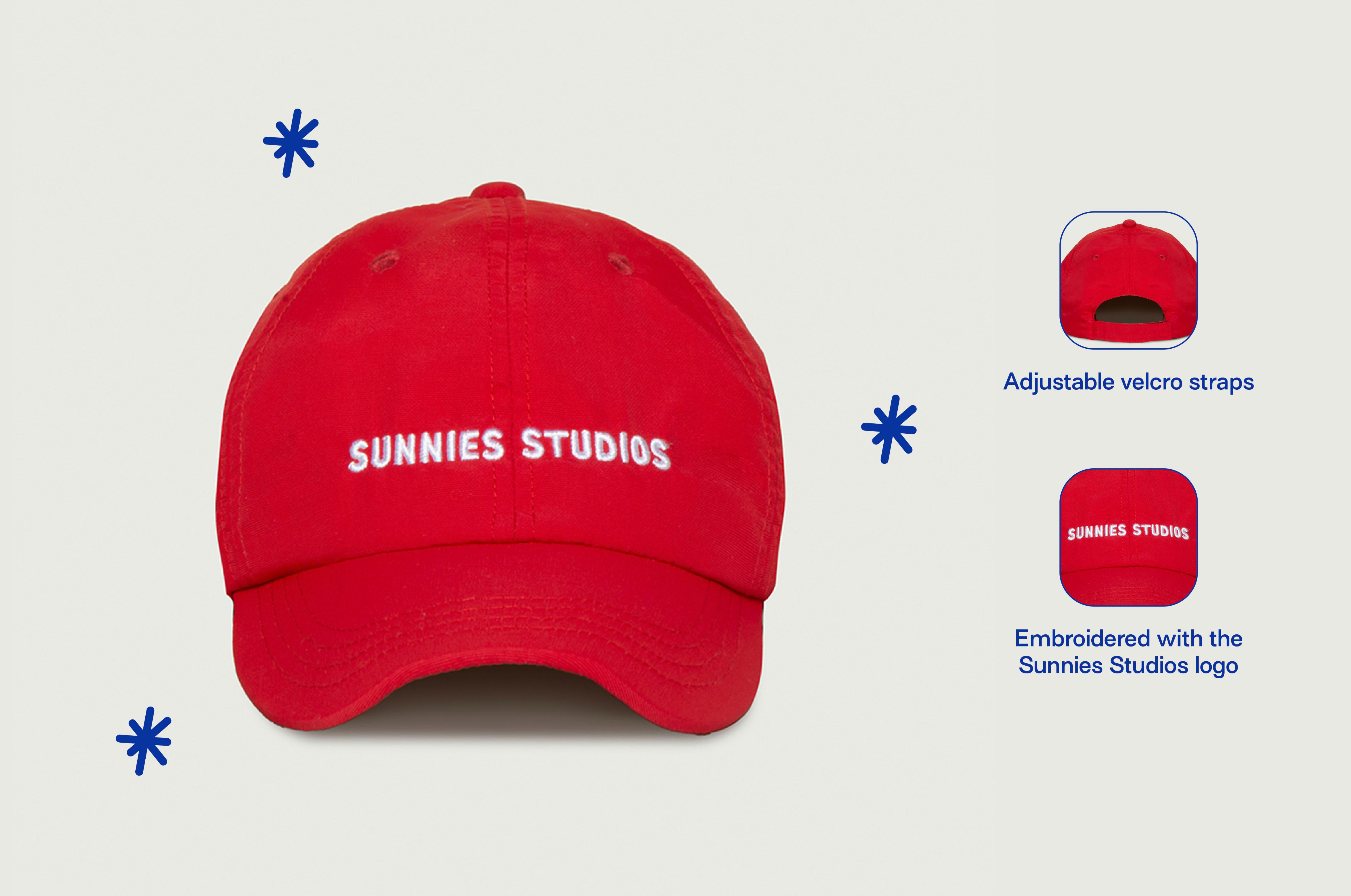 Kids Cap in red
