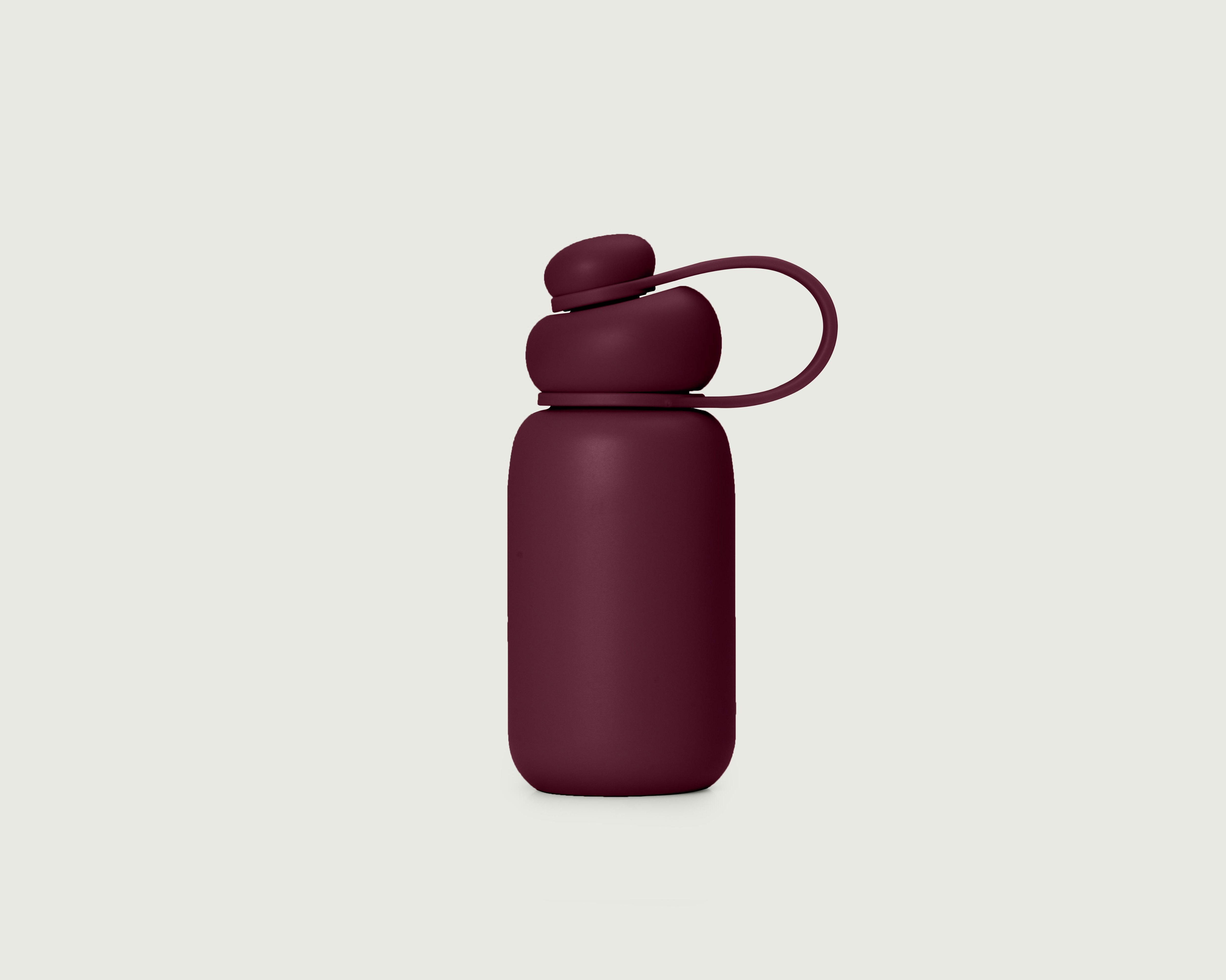 Beet-16oz::Bubble Flask Tumbler purple  front