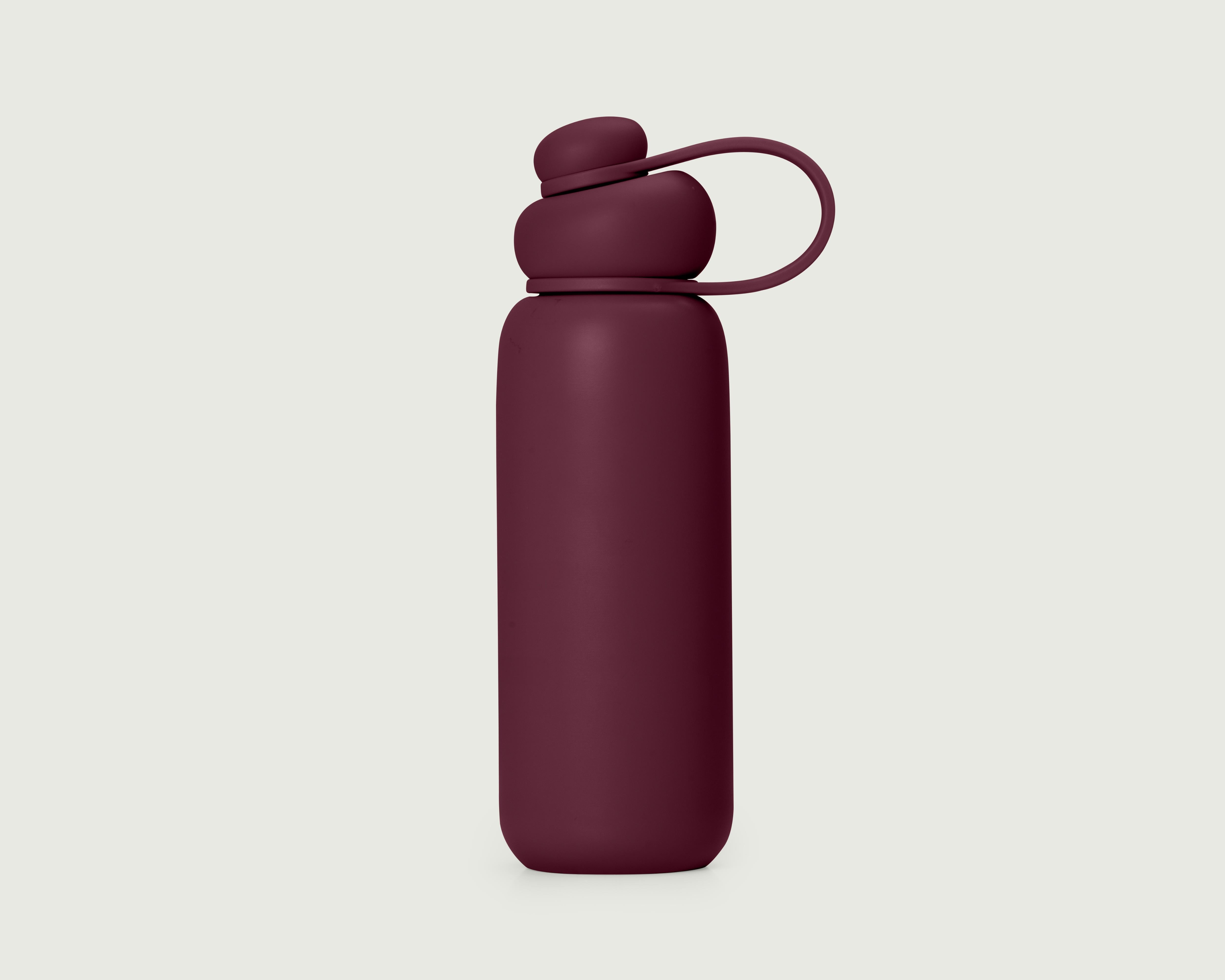 Beet-25oz::Bubble Flask Tumbler purple  front
