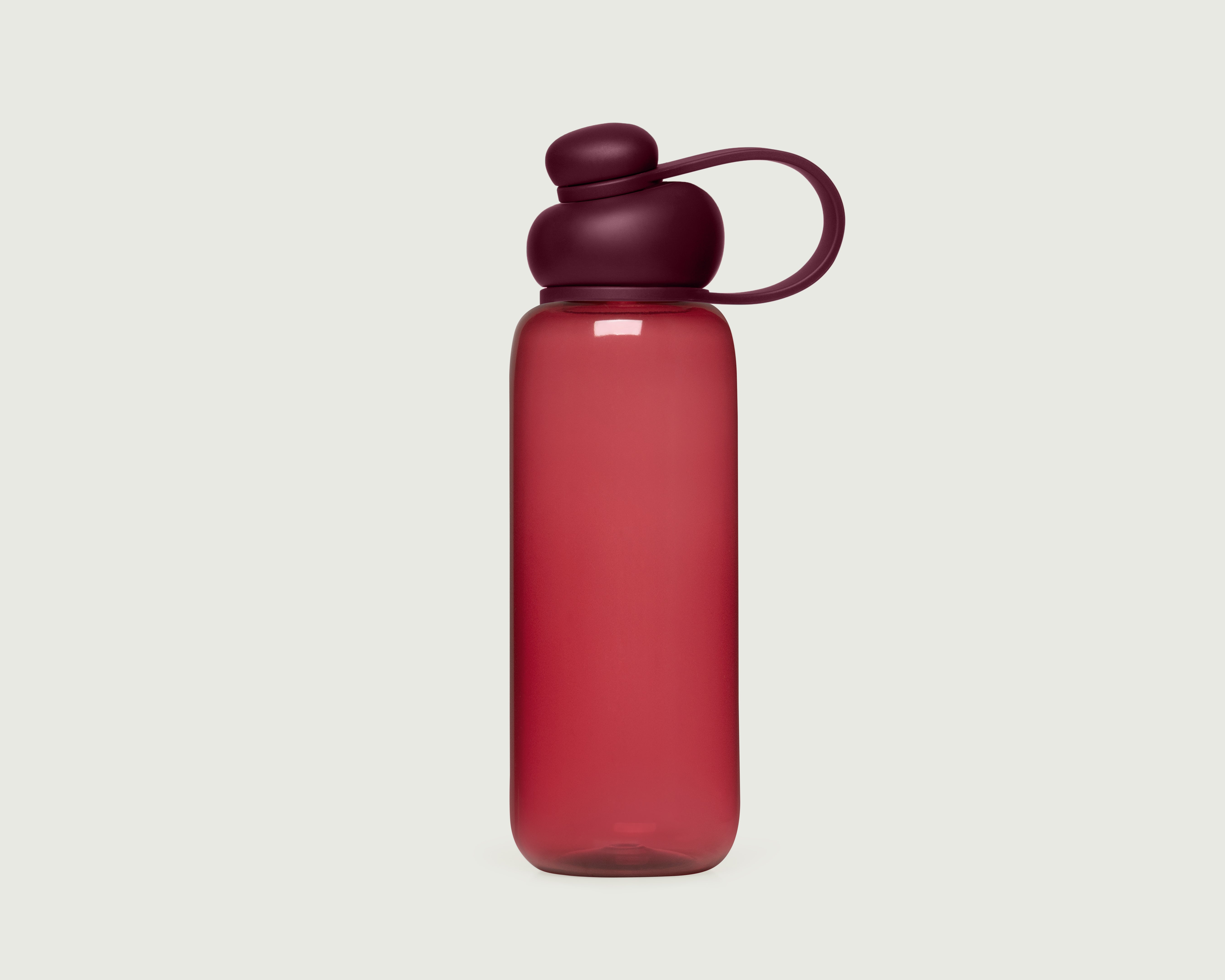 Beet-30oz::Bubble Flask Tumbler purple  front